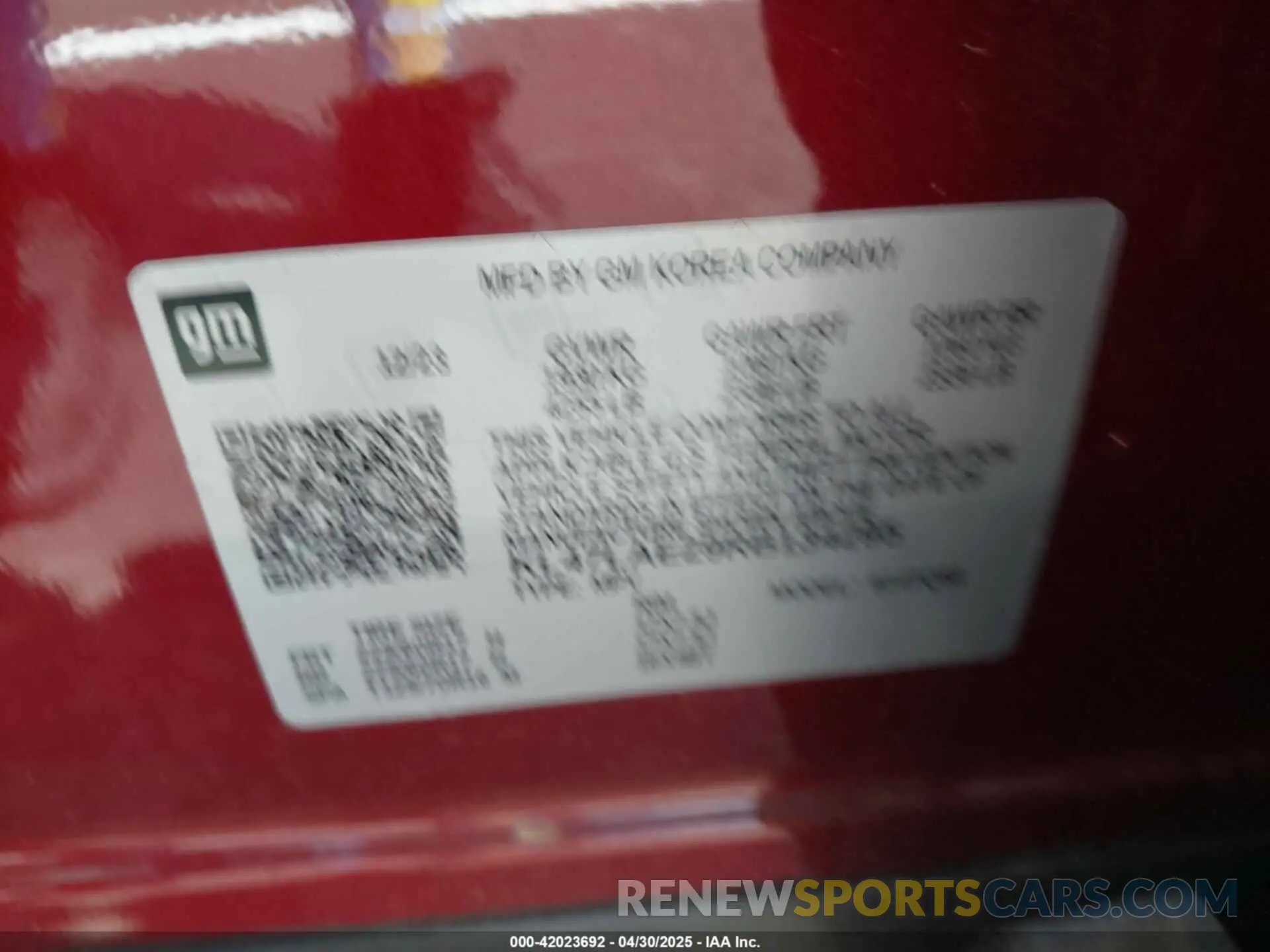 9 Photograph of a damaged car KL47LAE29RB134295 BUICK ENVISTA 2024