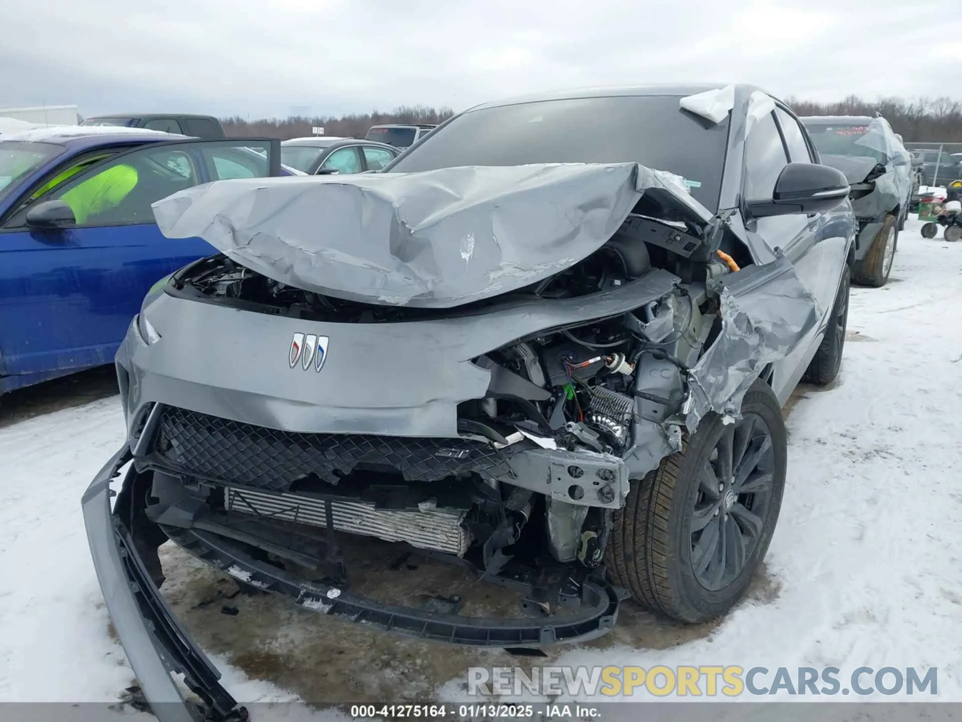 2 Photograph of a damaged car KL47LBE20RB211545 BUICK ENVISTA 2024