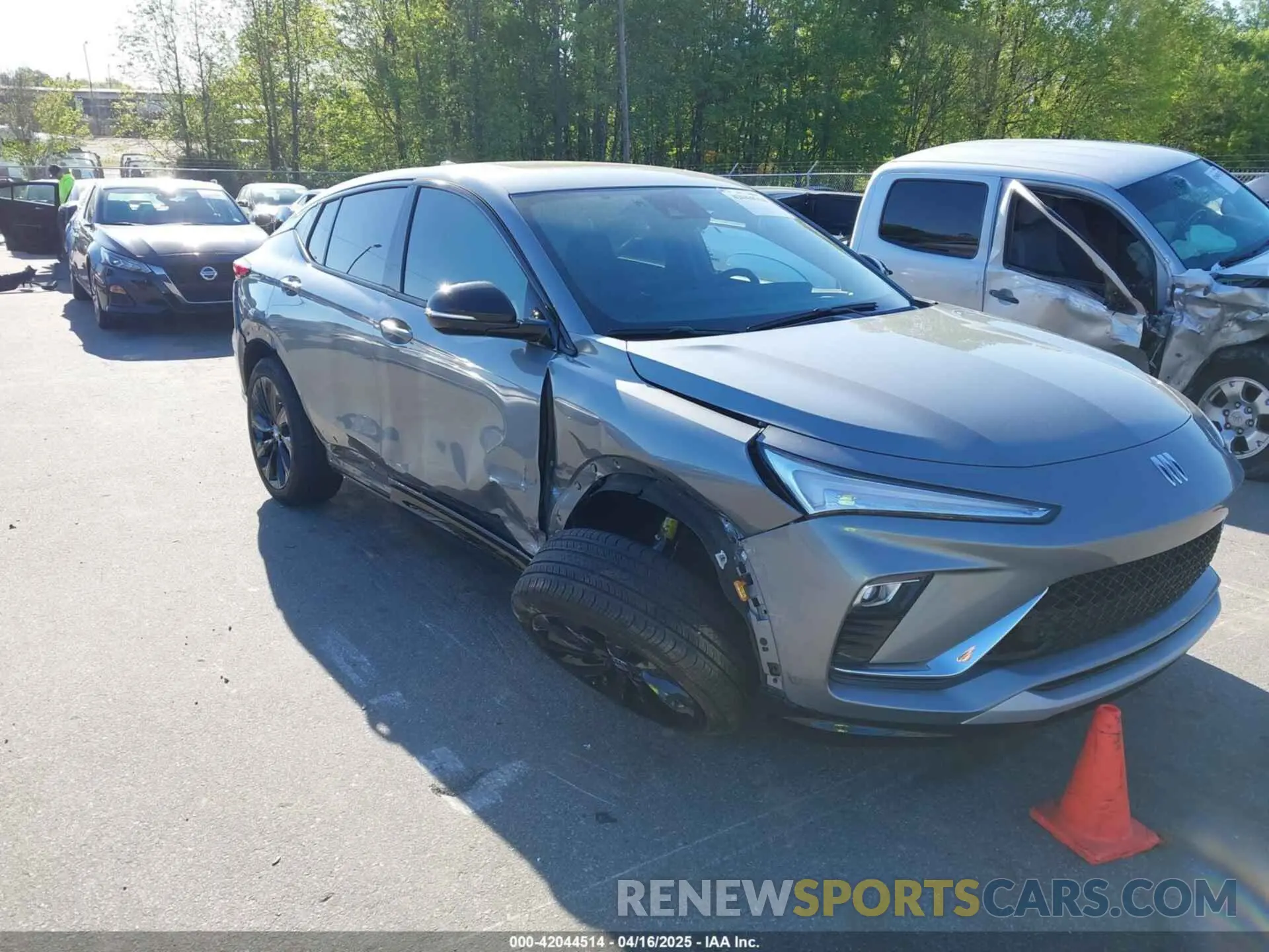 1 Photograph of a damaged car KL47LBE22RB223535 BUICK ENVISTA 2024