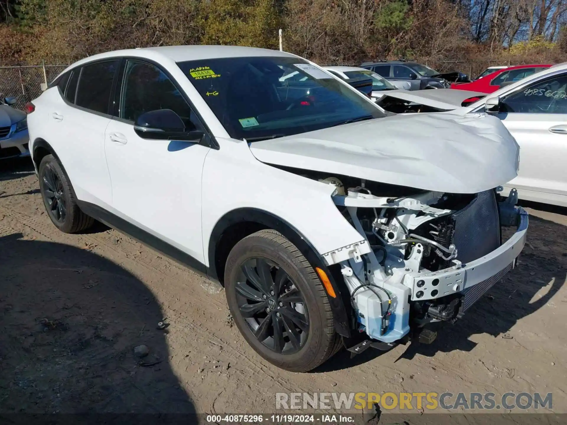 1 Photograph of a damaged car KL47LBE24RB117443 BUICK ENVISTA 2024