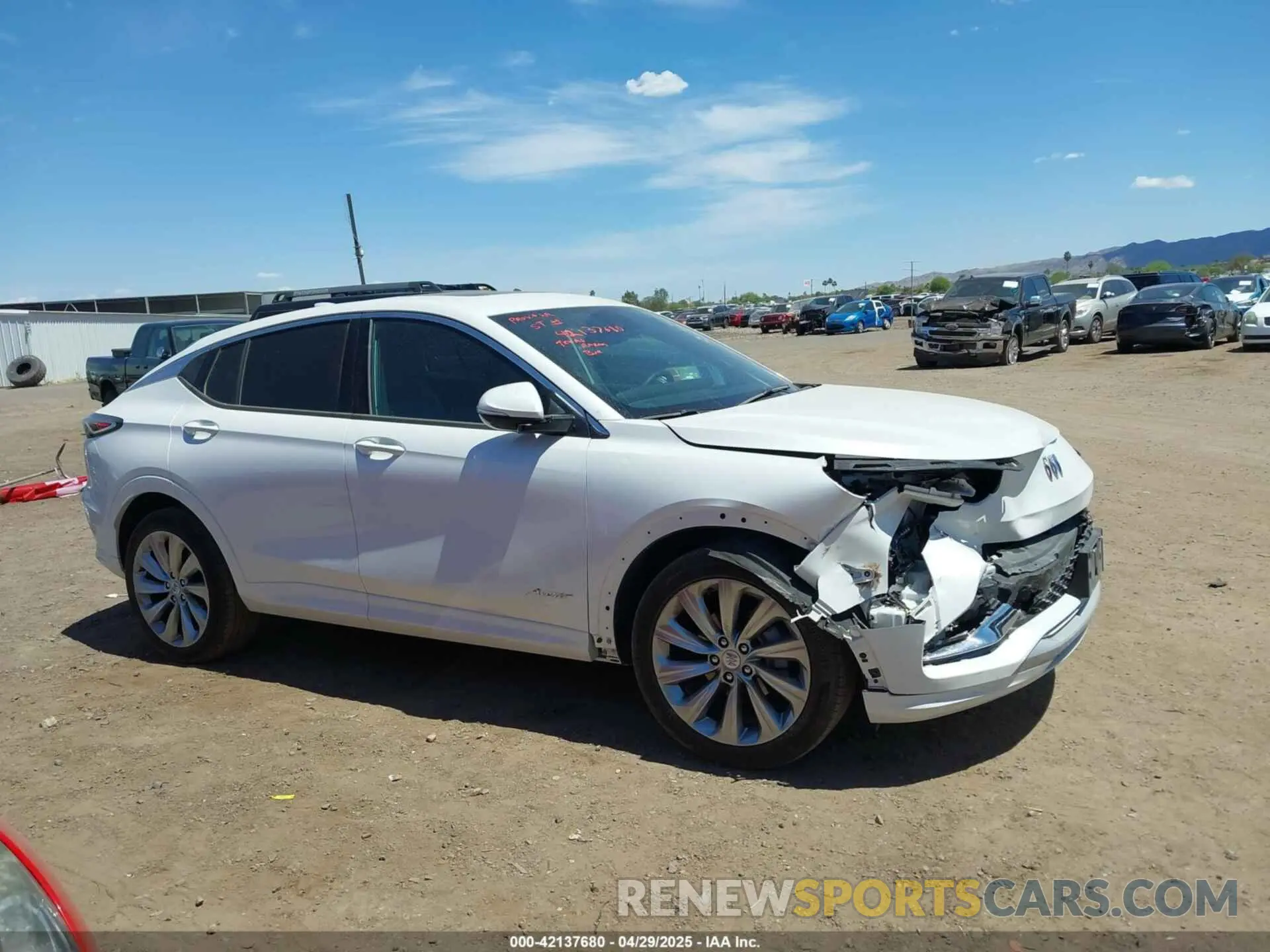 13 Photograph of a damaged car KL47LCE21RB056140 BUICK ENVISTA 2024