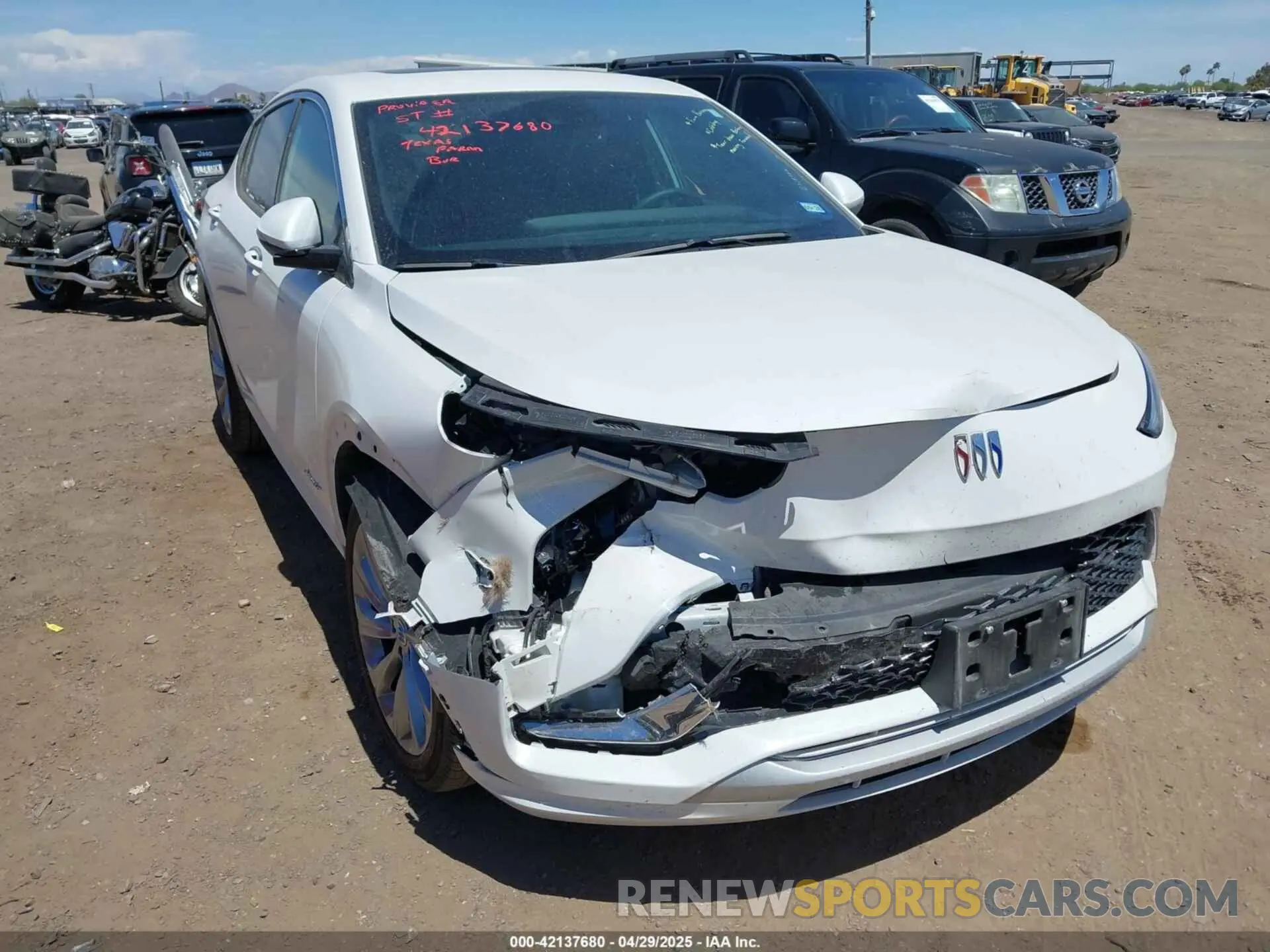 6 Photograph of a damaged car KL47LCE21RB056140 BUICK ENVISTA 2024