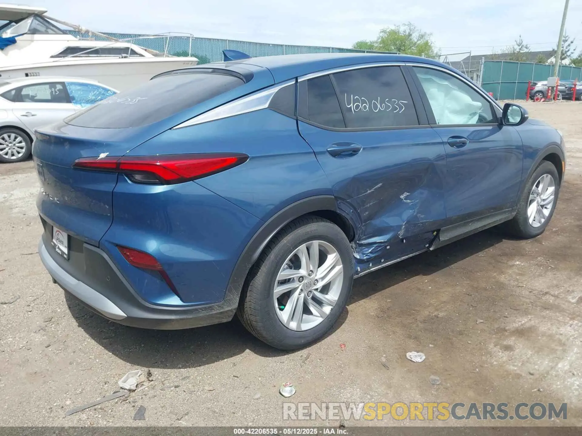 4 Photograph of a damaged car KL47LAEP3SB127053 BUICK ENVISTA 2025