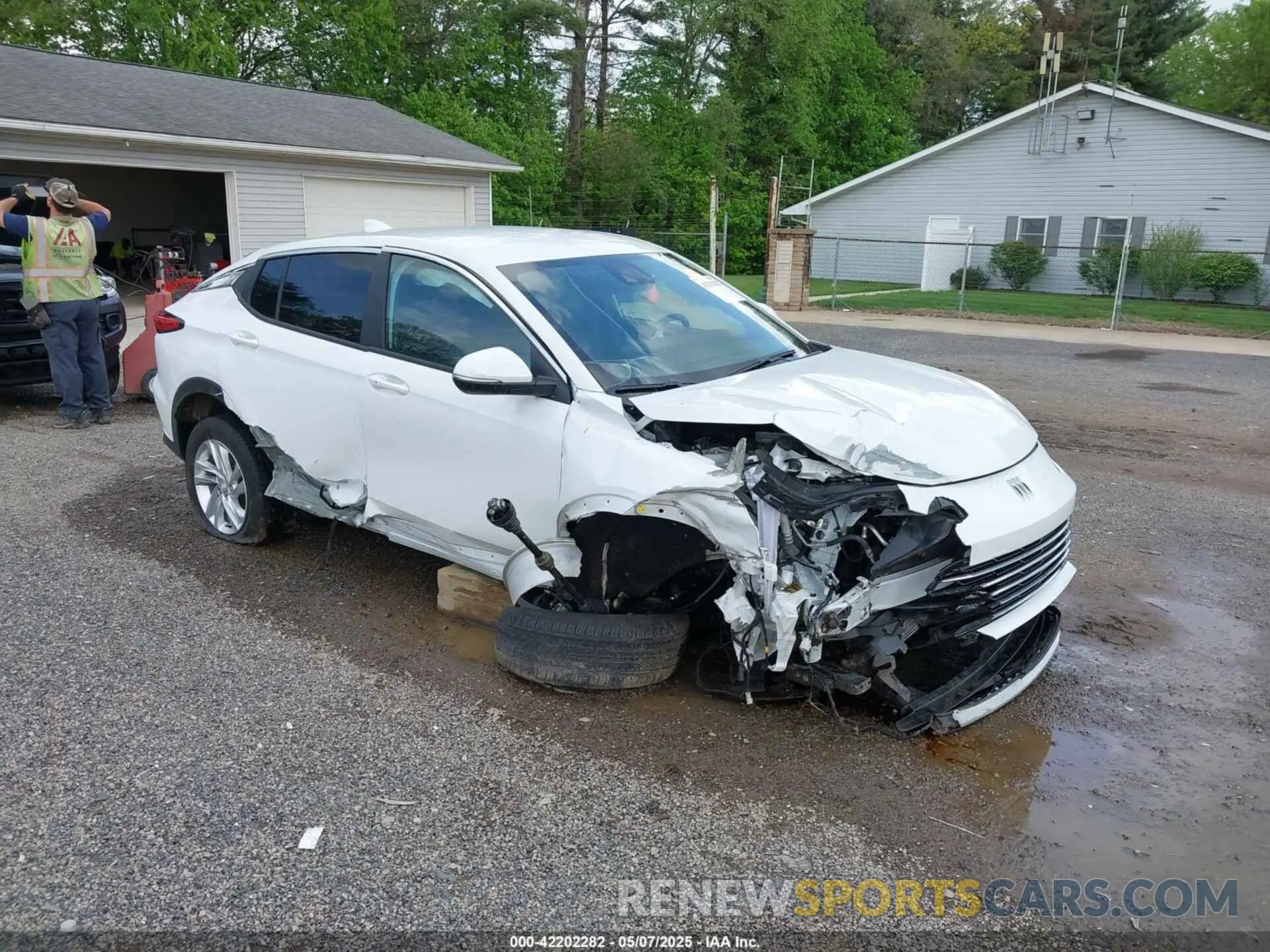 1 Photograph of a damaged car KL47LAEP5SB080253 BUICK ENVISTA 2025