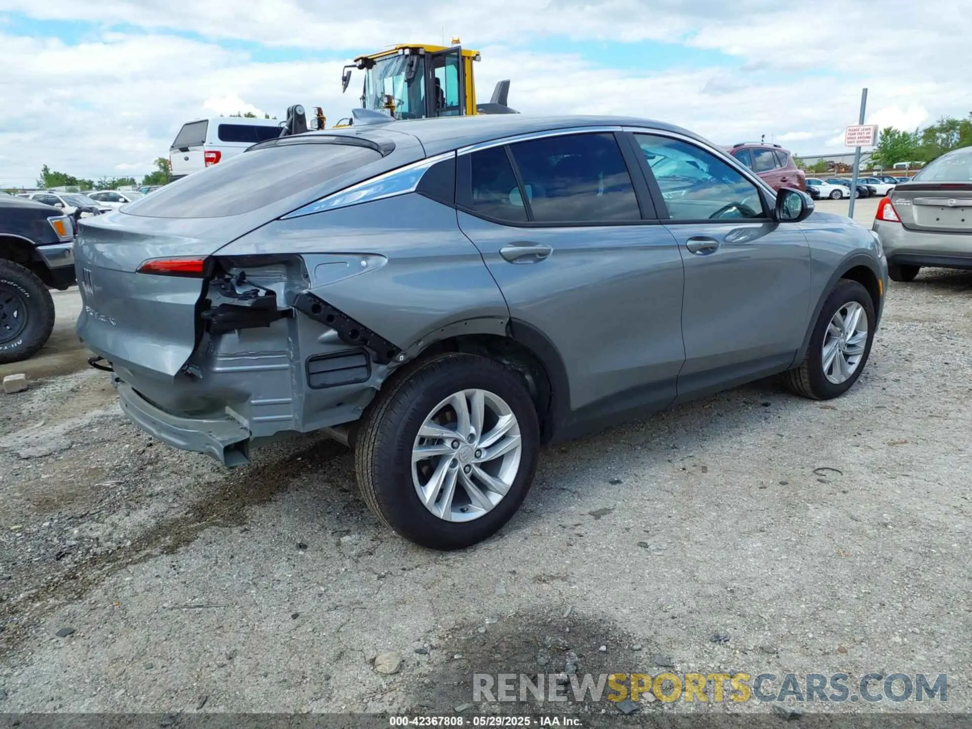 4 Photograph of a damaged car KL47LAEP8SB084894 BUICK ENVISTA 2025