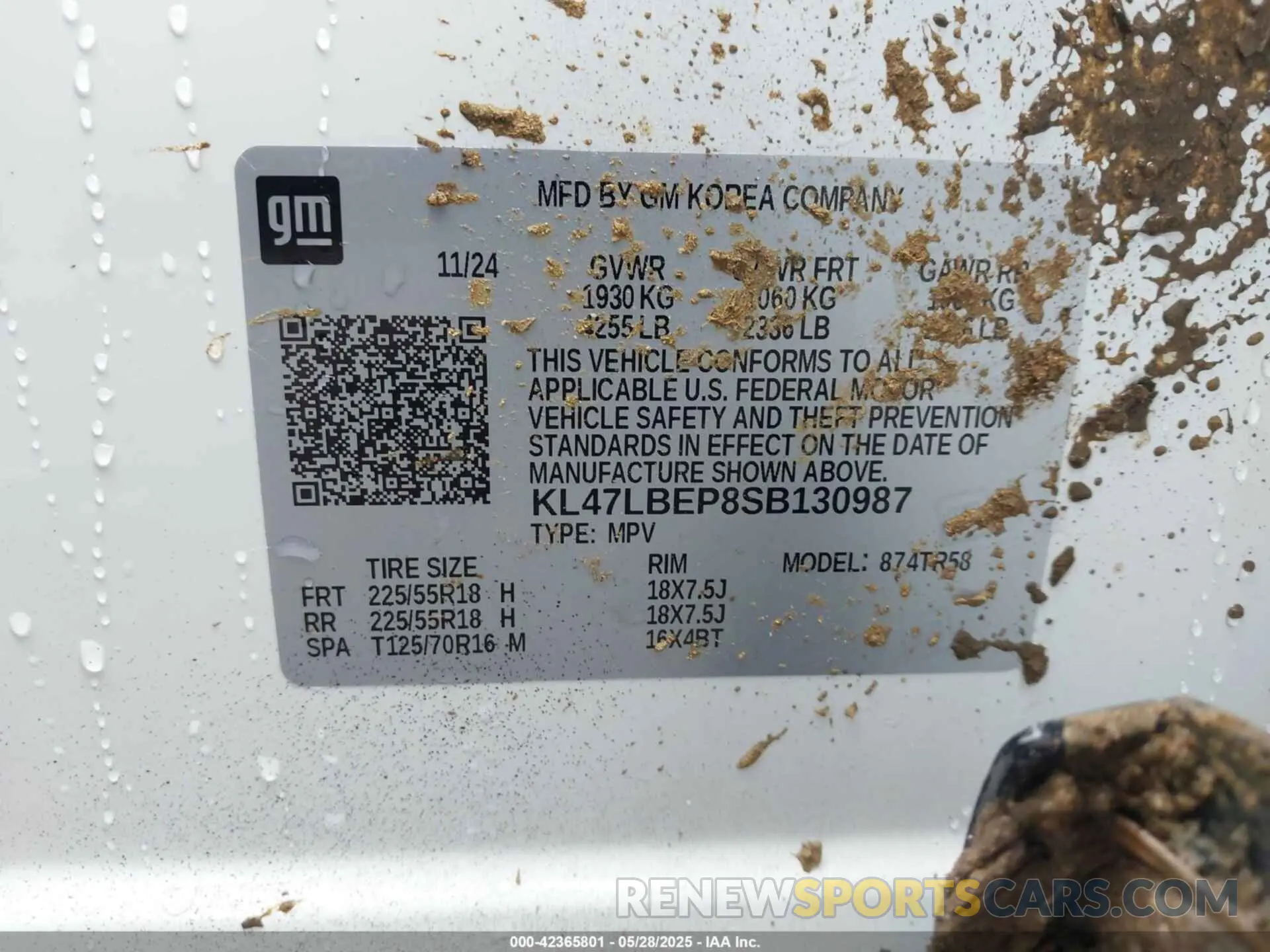 9 Photograph of a damaged car KL47LBEP8SB130987 BUICK ENVISTA 2025