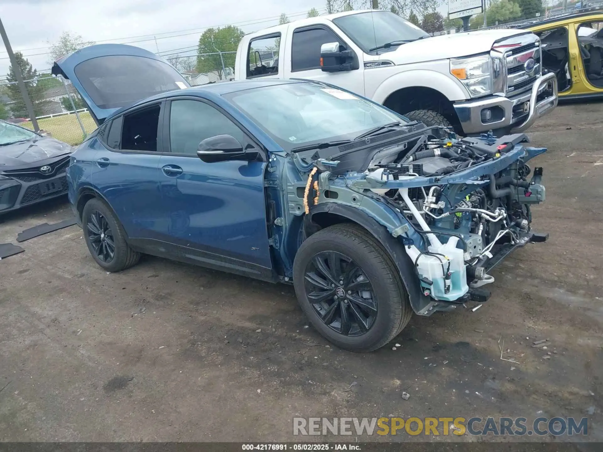 1 Photograph of a damaged car KL47LBEPXSB109185 BUICK ENVISTA 2025