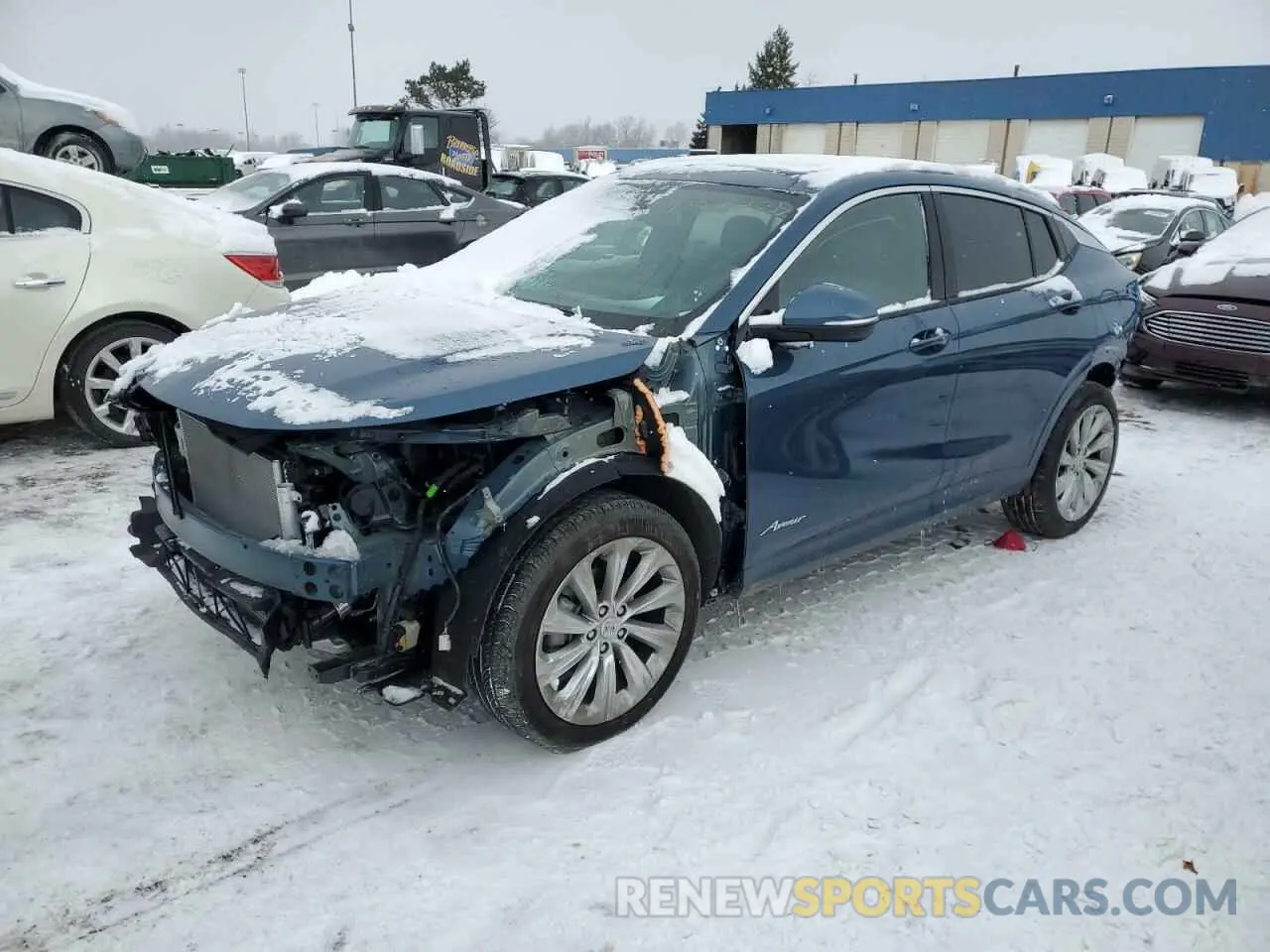1 Photograph of a damaged car KL47LCE28RB154436 BUICK ENVISTA AV 2024