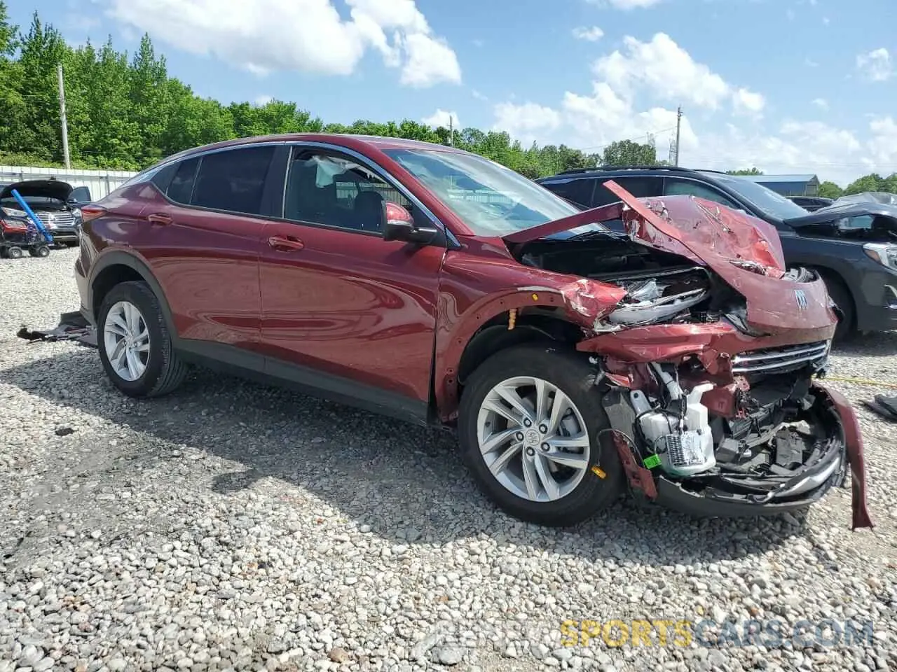 4 Photograph of a damaged car KL47LAE27RB165741 BUICK ENVISTA PR 2024