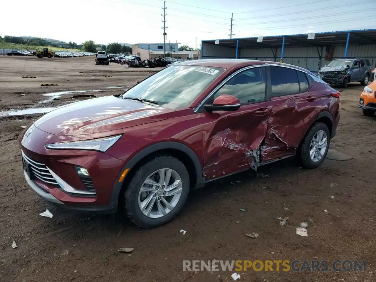 1 Photograph of a damaged car KL47LAE29RB063664 BUICK ENVISTA PR 2024