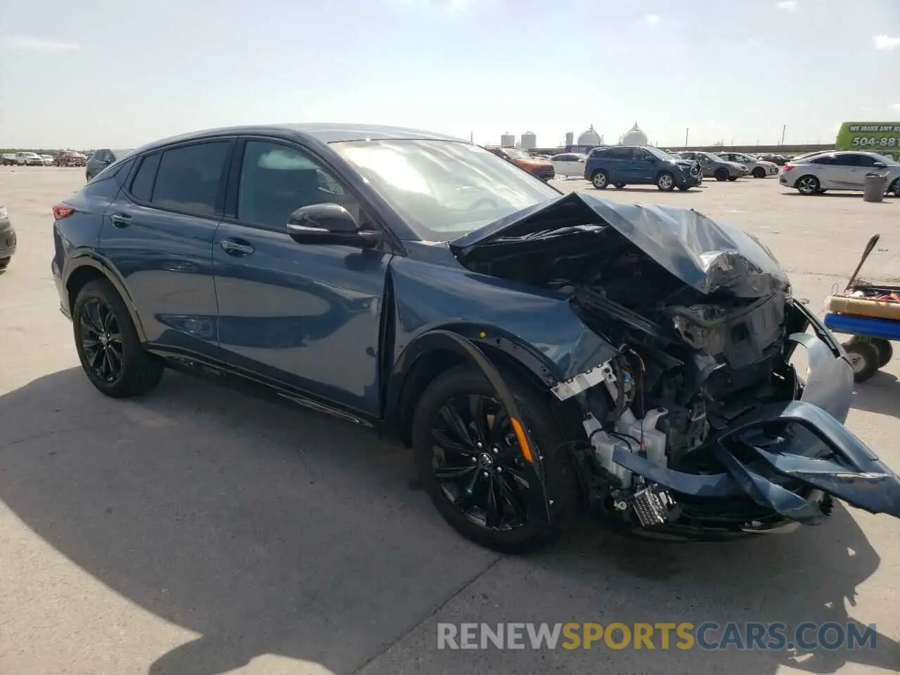 4 Photograph of a damaged car KL47LBE20RB122770 BUICK ENVISTA SP 2024