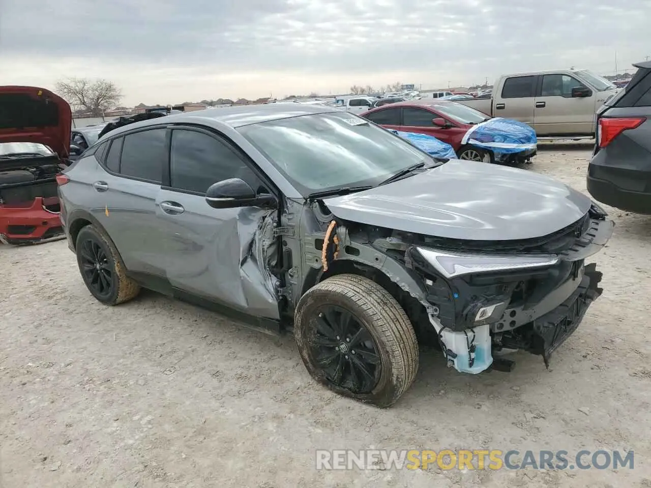 4 Photograph of a damaged car KL47LBE20RB188137 BUICK ENVISTA SP 2024