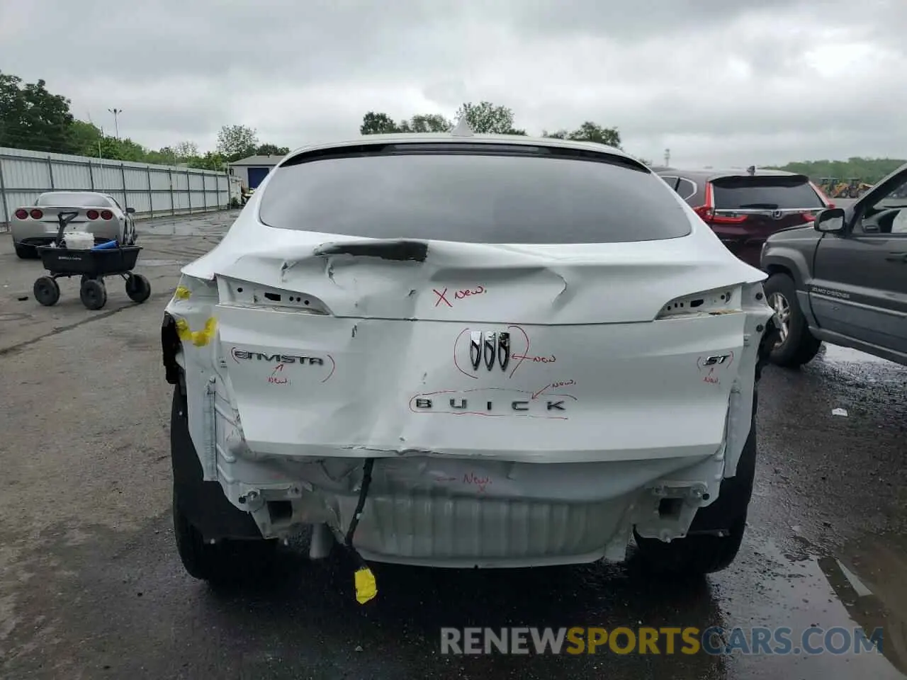 6 Photograph of a damaged car KL47LBE22RB171405 BUICK ENVISTA SP 2024