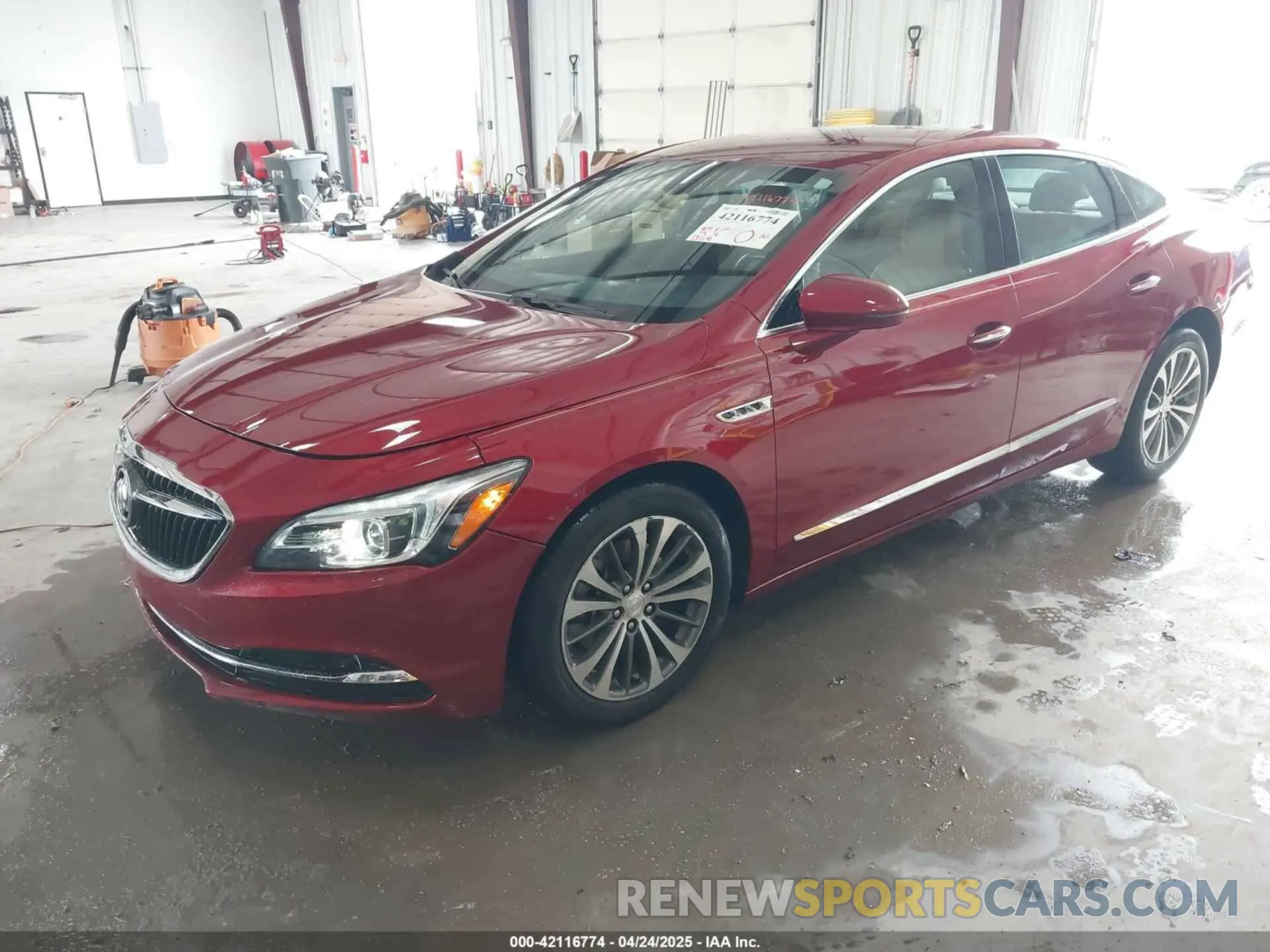 2 Photograph of a damaged car 1G4ZP5SS3KU104424 BUICK LACROSSE 2019