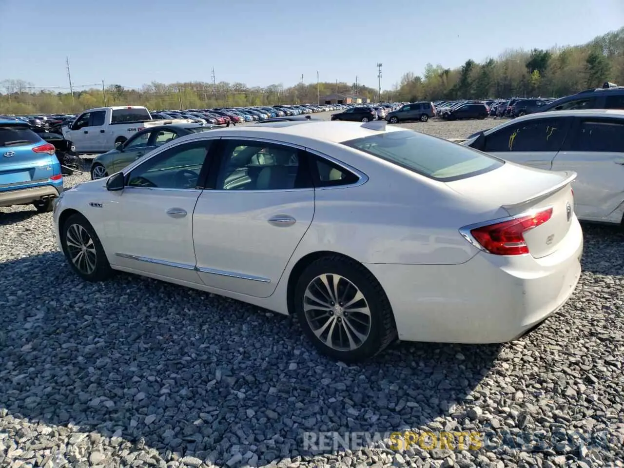 2 Photograph of a damaged car 1G4ZP5SS5KU103937 BUICK LACROSSE 2019