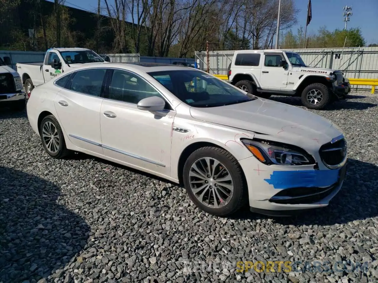 4 Photograph of a damaged car 1G4ZP5SS5KU103937 BUICK LACROSSE 2019
