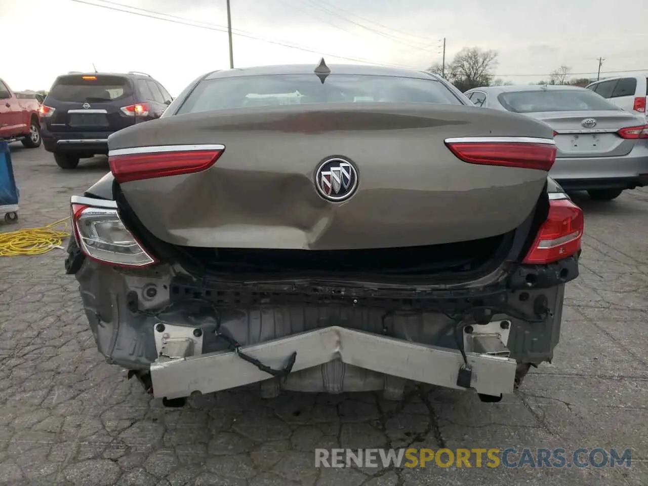 6 Photograph of a damaged car 1G4ZP5SS6KU104773 BUICK LACROSSE 2019