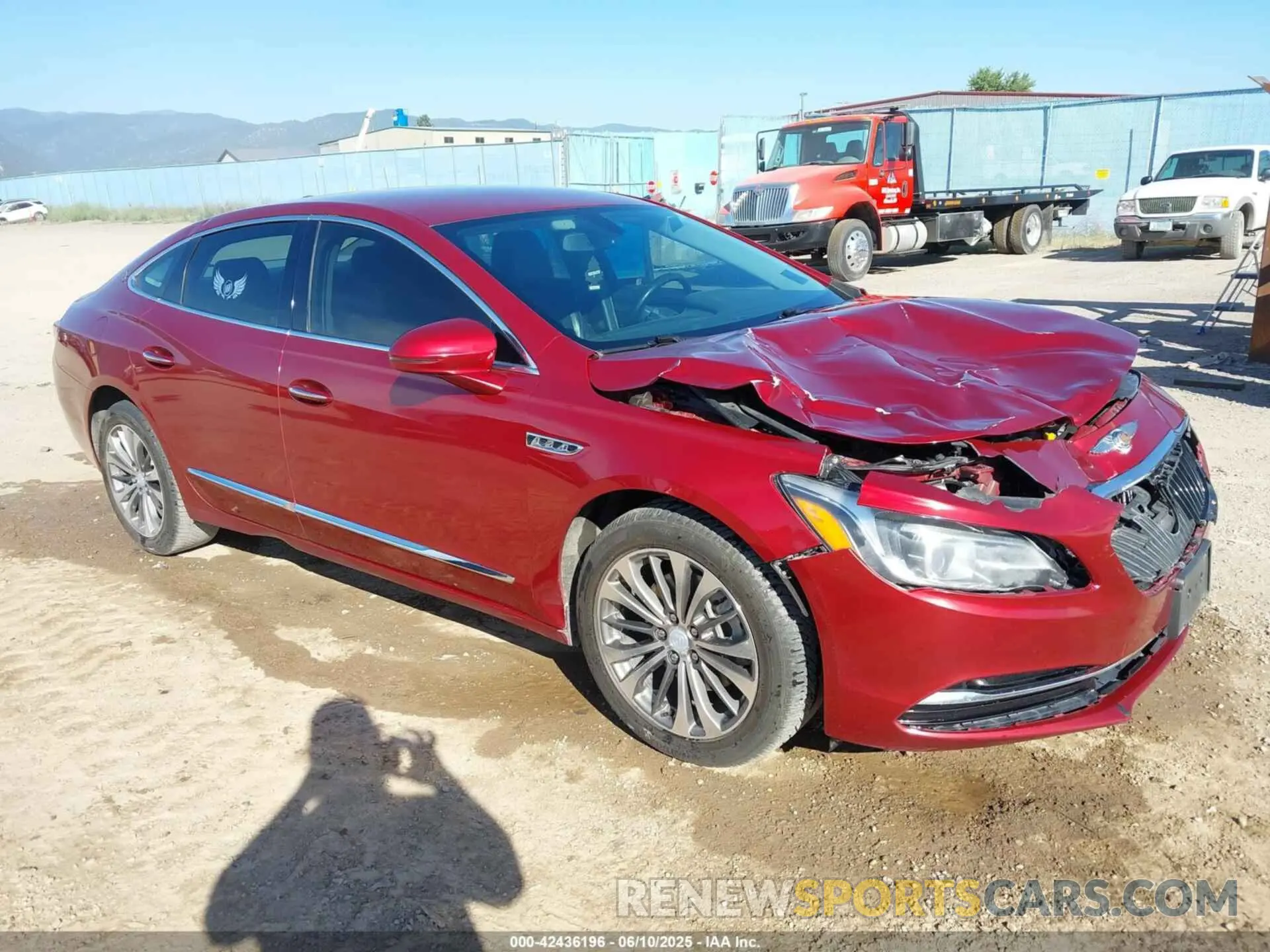 1 Photograph of a damaged car 1G4ZP5SS7KU126796 BUICK LACROSSE 2019