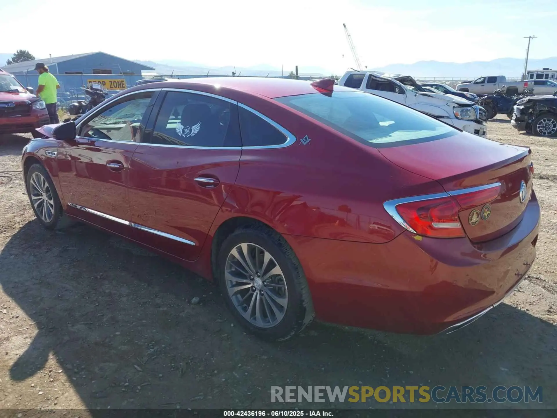 3 Photograph of a damaged car 1G4ZP5SS7KU126796 BUICK LACROSSE 2019
