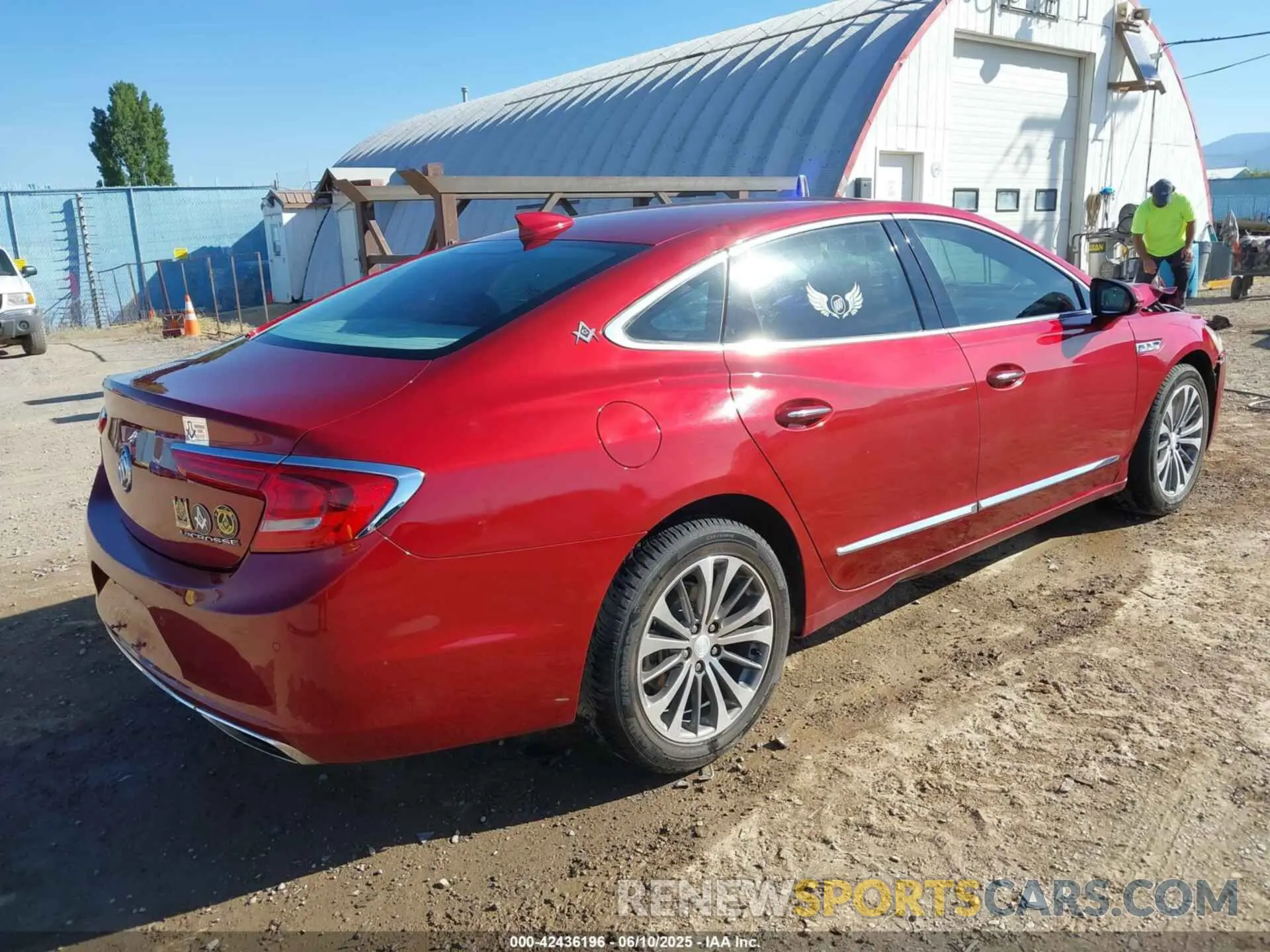 4 Photograph of a damaged car 1G4ZP5SS7KU126796 BUICK LACROSSE 2019