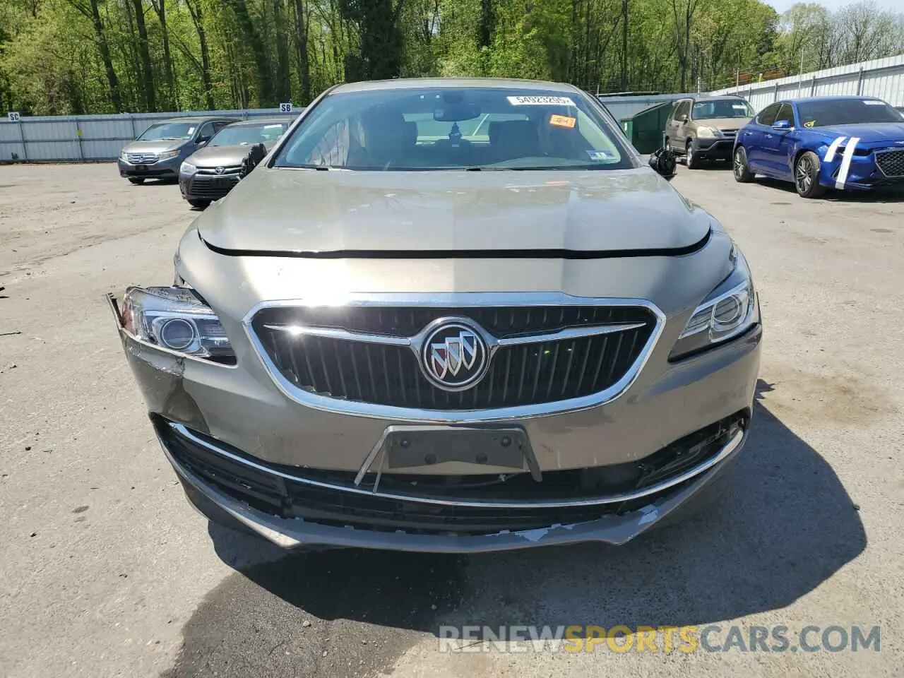 5 Photograph of a damaged car 1G4ZP5SS9KU112933 BUICK LACROSSE 2019