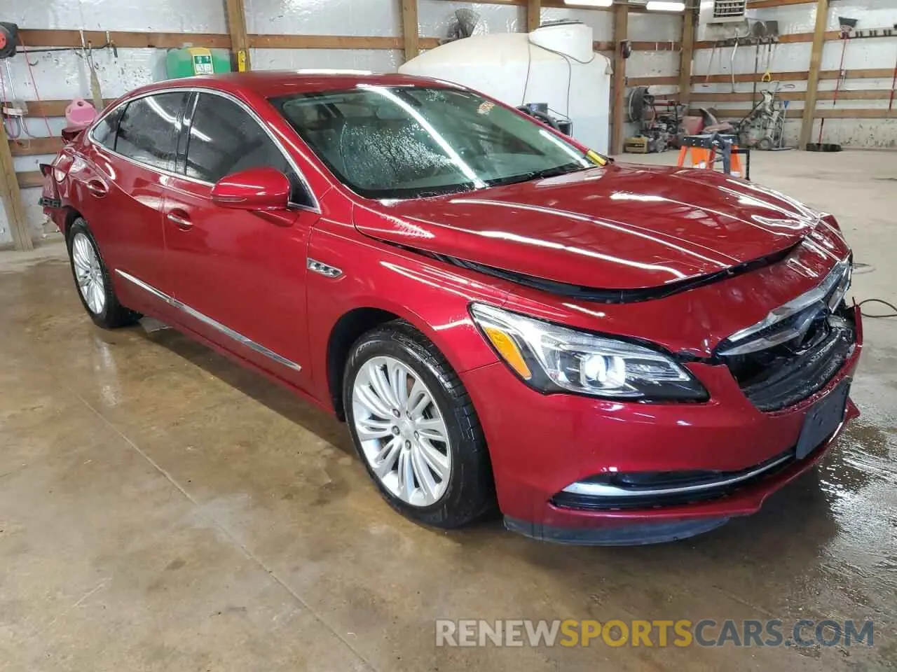 4 Photograph of a damaged car 1G4ZP5SZ9KU125436 BUICK LACROSSE 2019
