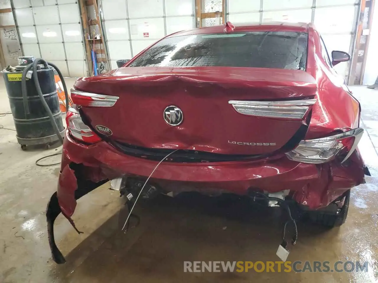 6 Photograph of a damaged car 1G4ZP5SZ9KU125436 BUICK LACROSSE 2019