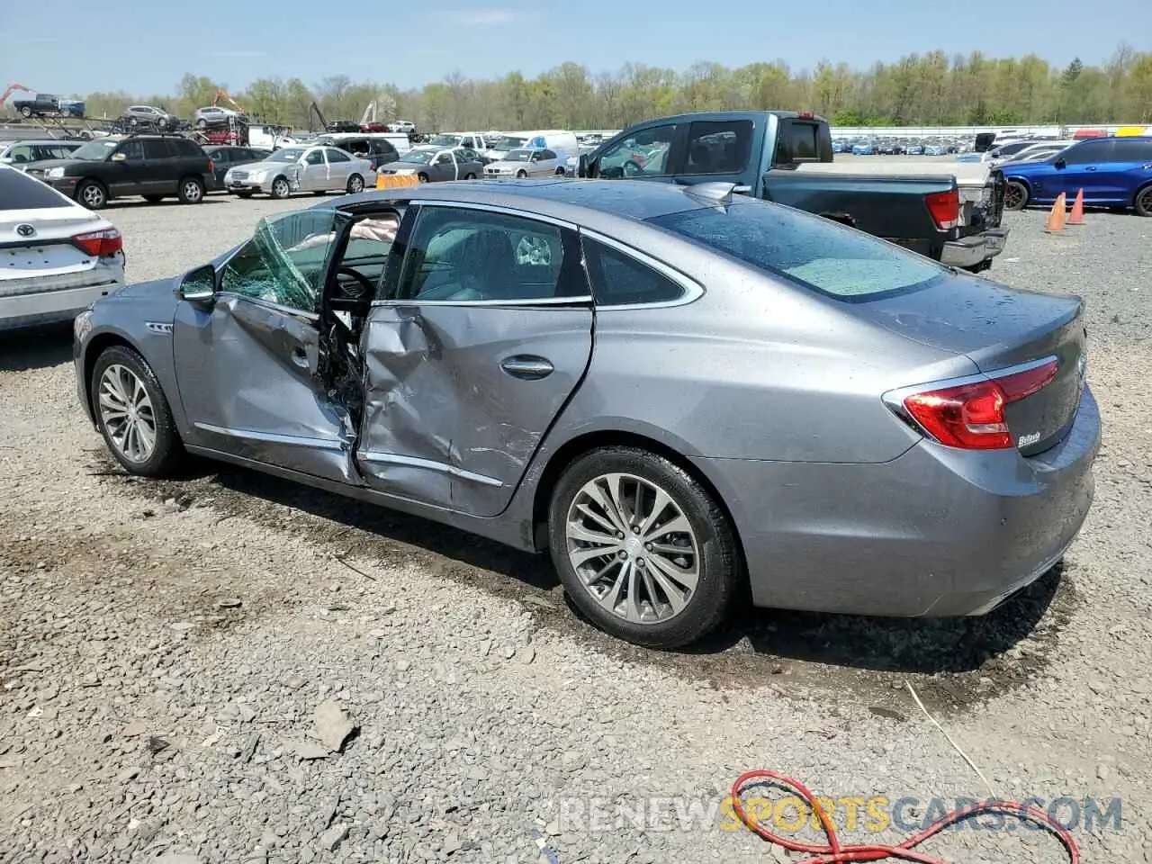 2 Photograph of a damaged car 1G4ZR5SS1KU131275 BUICK LACROSSE 2019