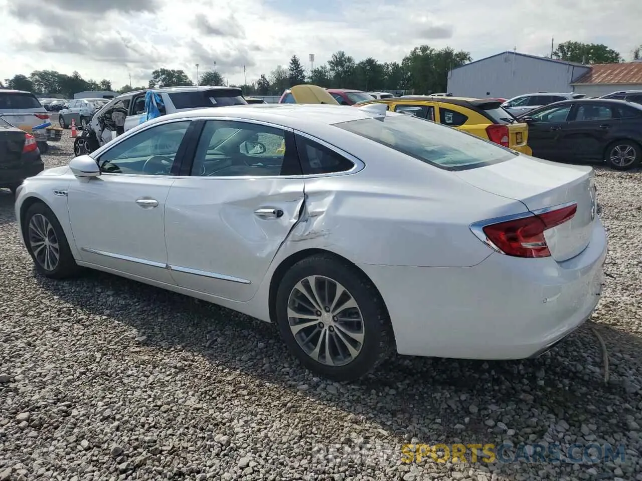 2 Photograph of a damaged car 1G4ZR5SS2KU127705 BUICK LACROSSE 2019