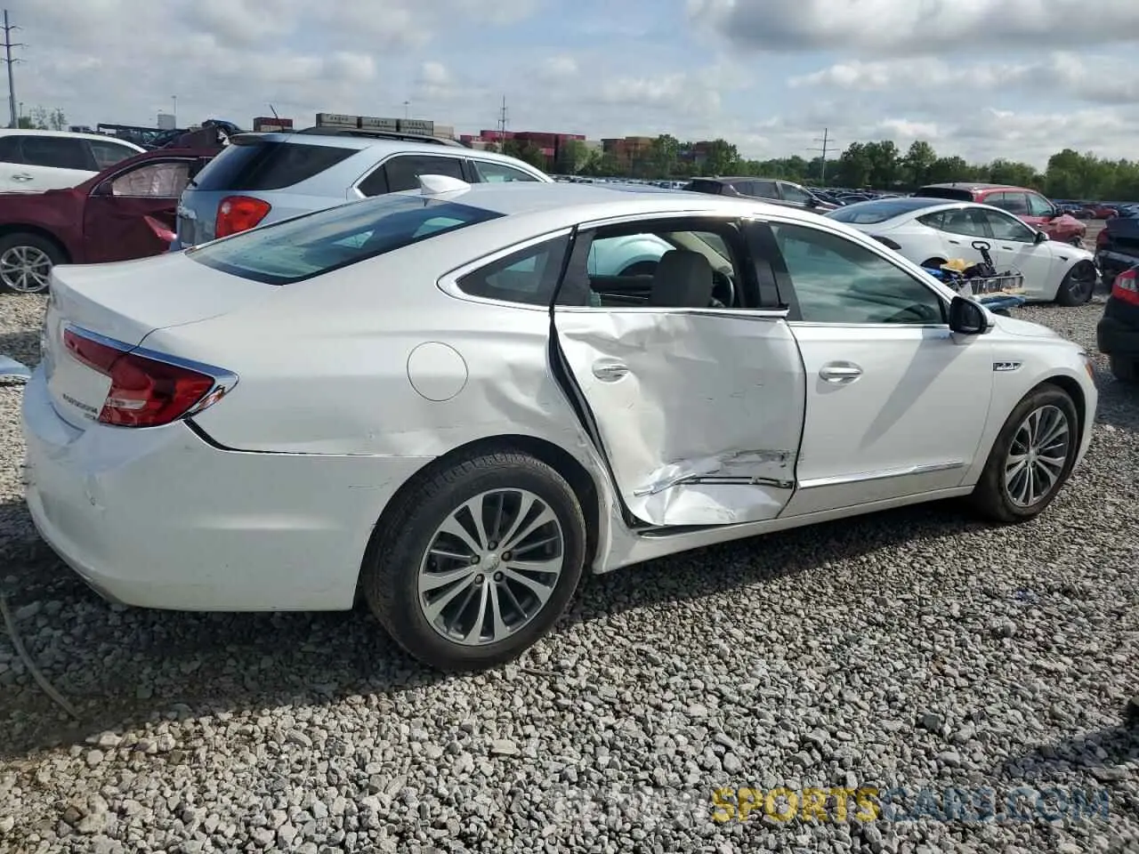 3 Photograph of a damaged car 1G4ZR5SS2KU127705 BUICK LACROSSE 2019