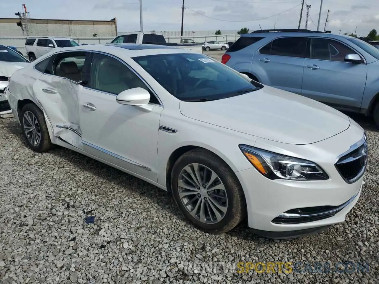 4 Photograph of a damaged car 1G4ZR5SS2KU127705 BUICK LACROSSE 2019