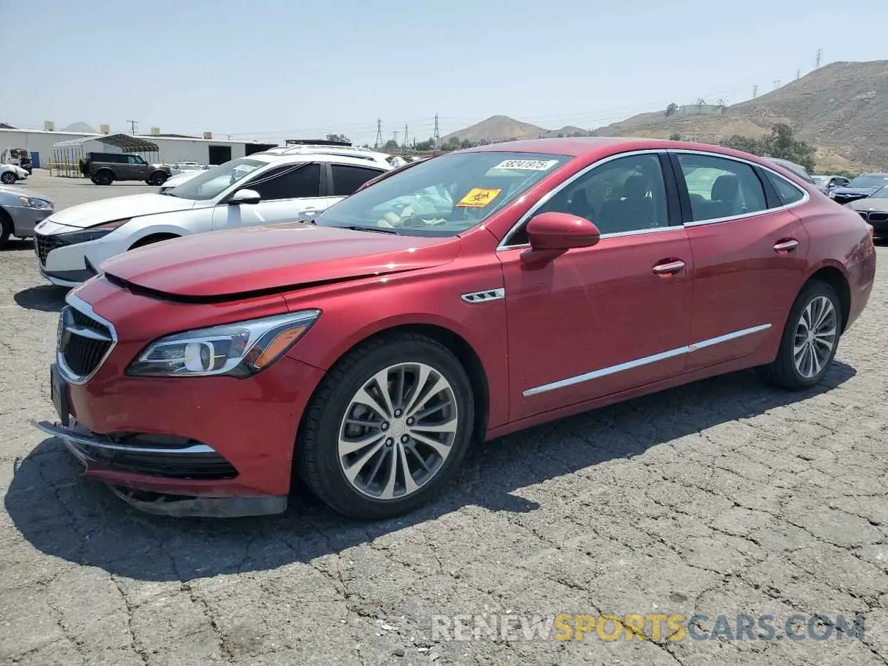 1 Photograph of a damaged car 1G4ZR5SS3KU100416 BUICK LACROSSE 2019
