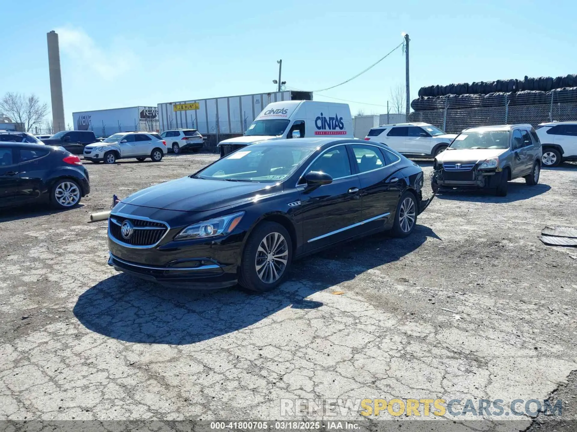 2 Photograph of a damaged car 1G4ZR5SS6KU126198 BUICK LACROSSE 2019