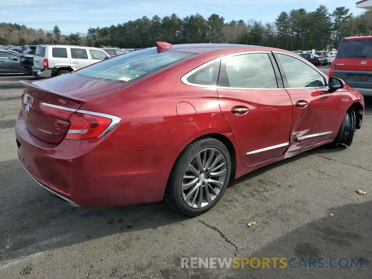 3 Photograph of a damaged car 1G4ZW5SS8KU109864 BUICK LACROSSE 2019