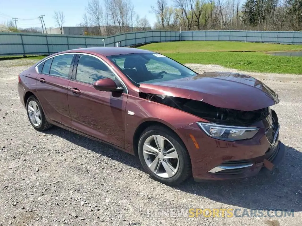 4 Photograph of a damaged car W04GL6SX6K1078678 BUICK REGAL 2019