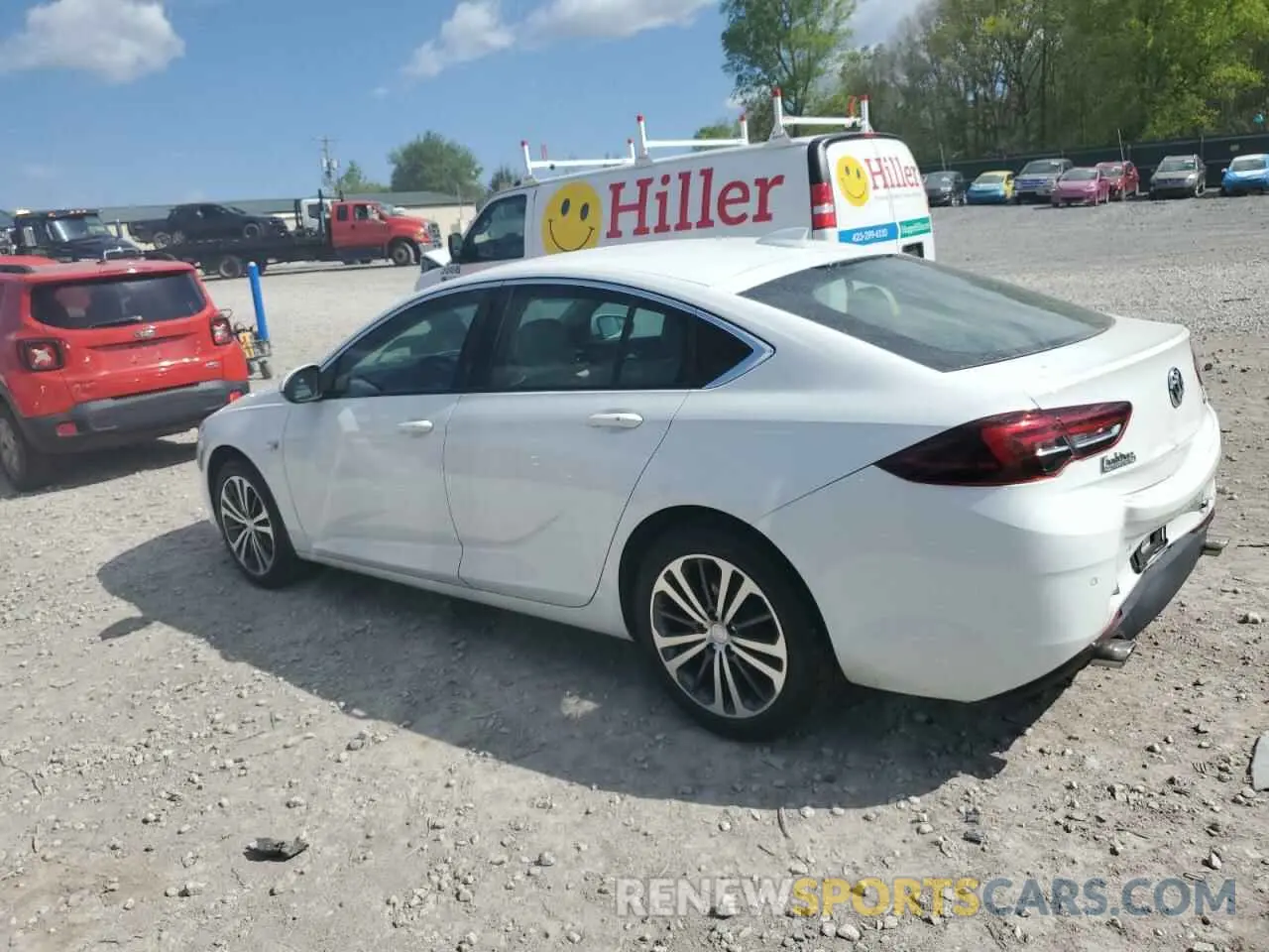 2 Photograph of a damaged car W04GL6SX7K1008171 BUICK REGAL 2019