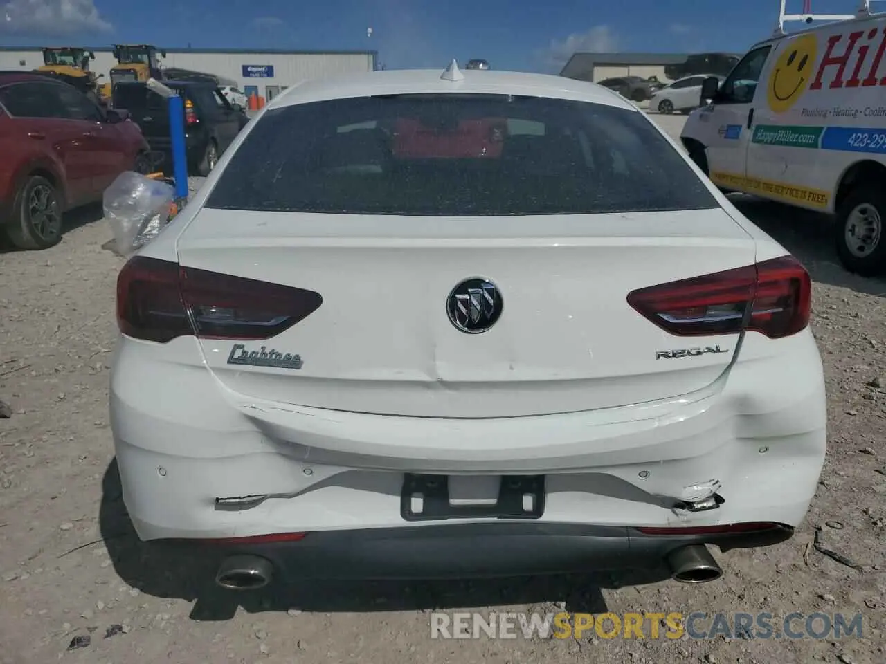 6 Photograph of a damaged car W04GL6SX7K1008171 BUICK REGAL 2019