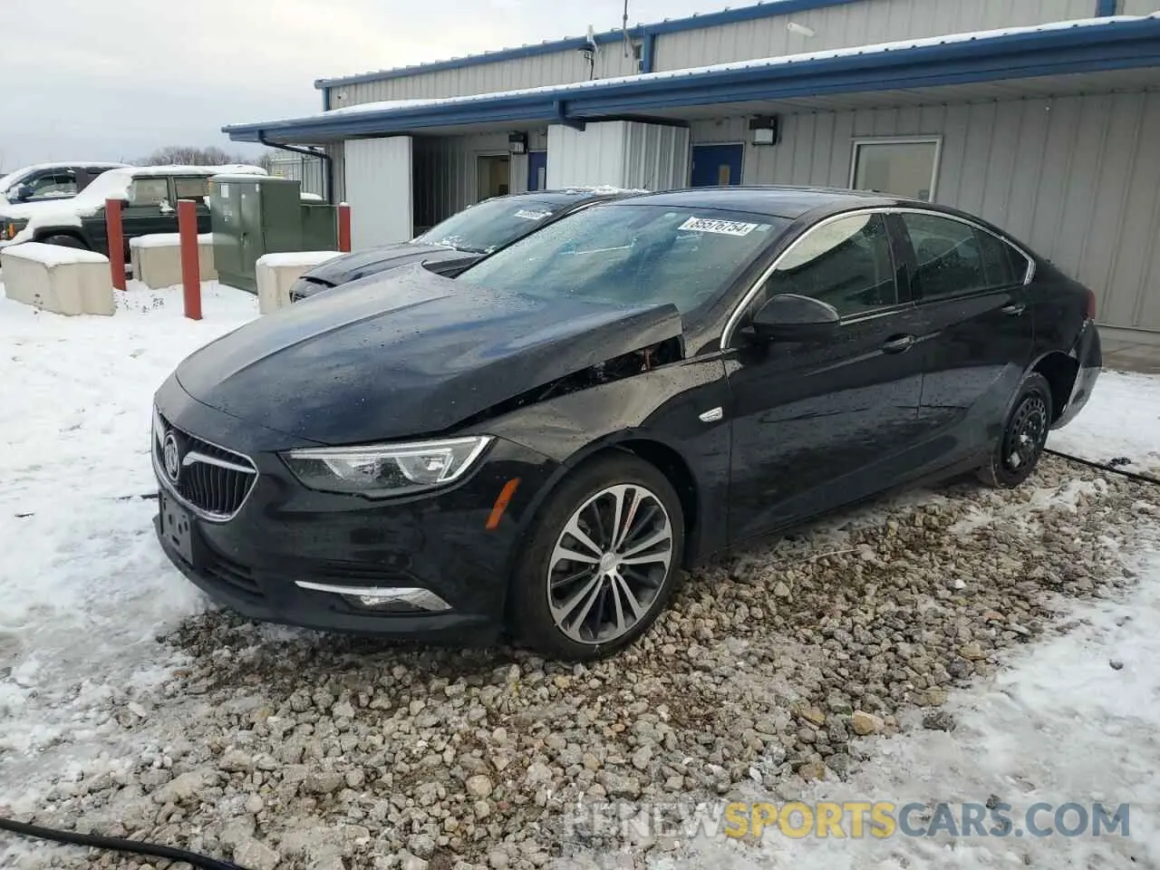1 Photograph of a damaged car W04GM6SX8K1065928 BUICK REGAL 2019