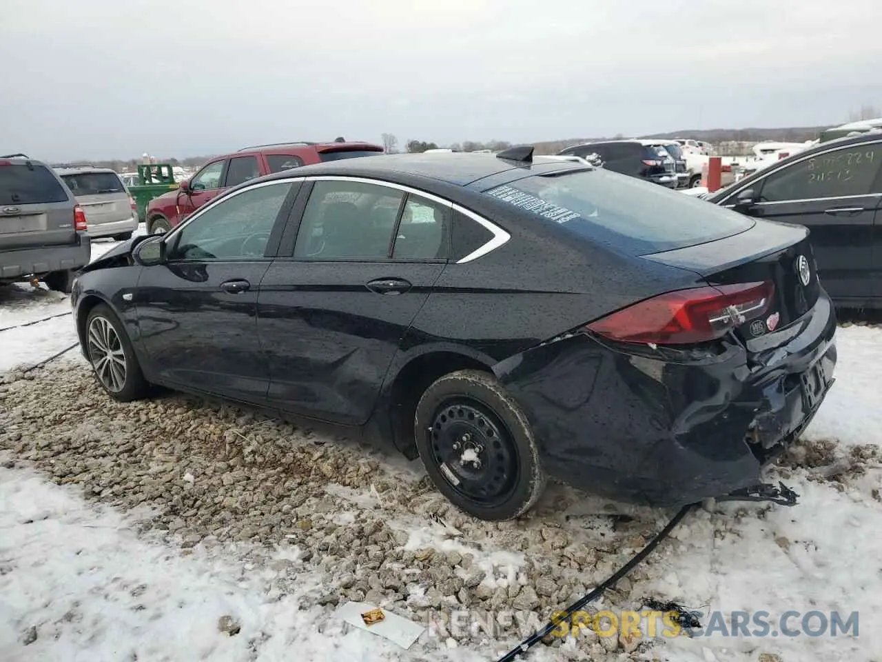 2 Photograph of a damaged car W04GM6SX8K1065928 BUICK REGAL 2019