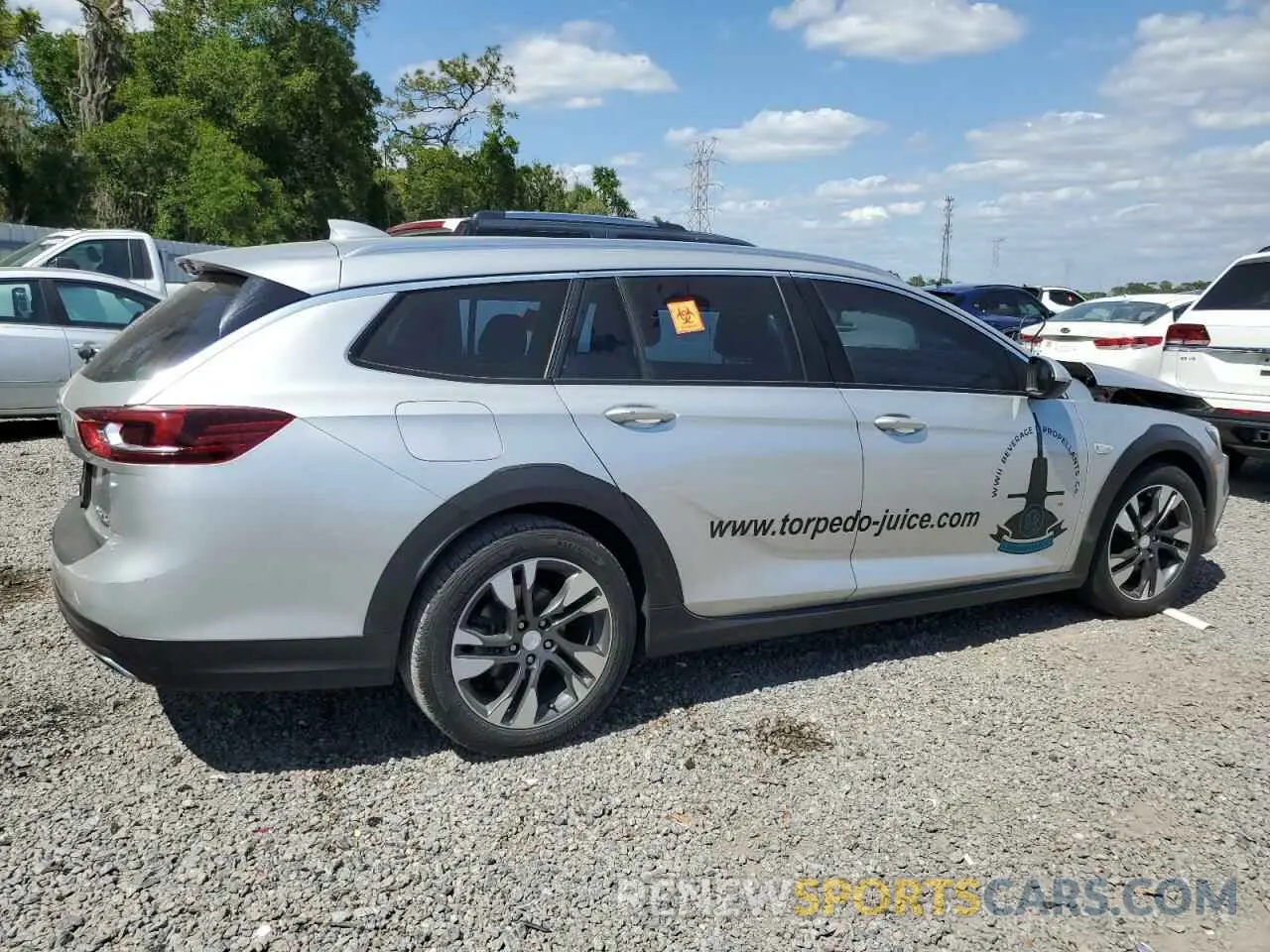 3 Photograph of a damaged car W04GU8SX5K1028332 BUICK REGAL 2019