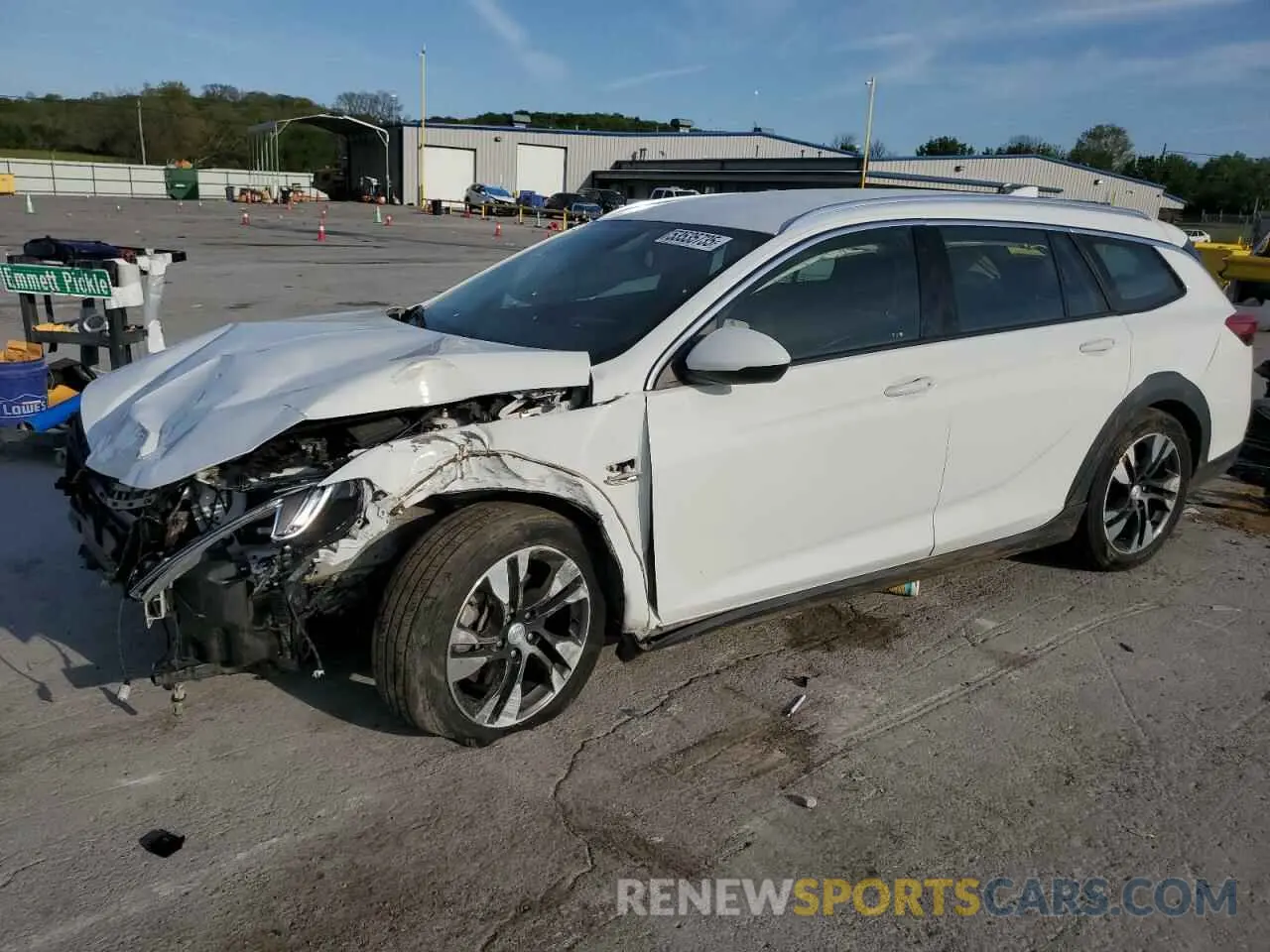1 Photograph of a damaged car W04GU8SXXK1002258 BUICK REGAL 2019