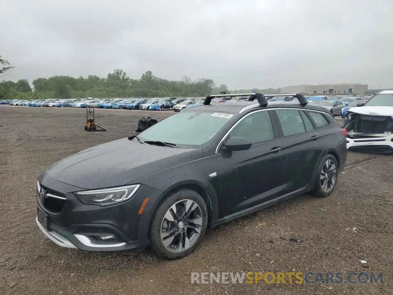 1 Photograph of a damaged car W04GV8SX8K1013160 BUICK REGAL 2019