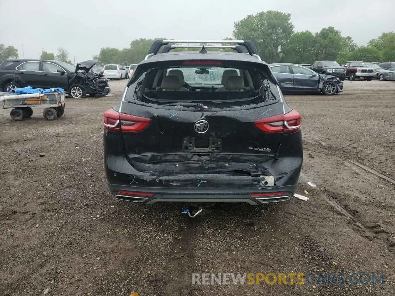 6 Photograph of a damaged car W04GV8SX8K1013160 BUICK REGAL 2019