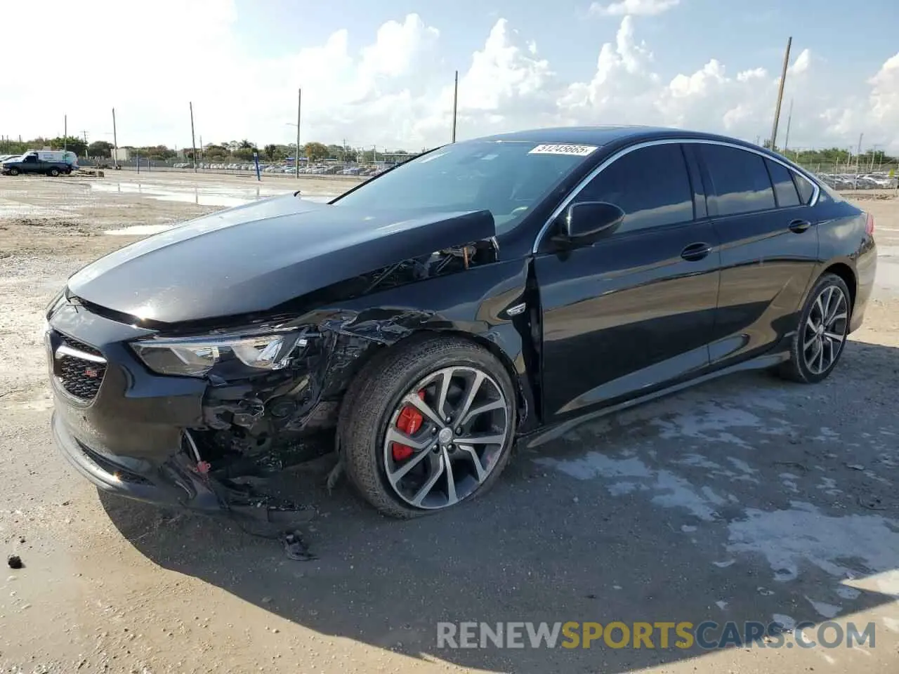1 Photograph of a damaged car W04GS6SS0L1017254 BUICK REGAL 2020