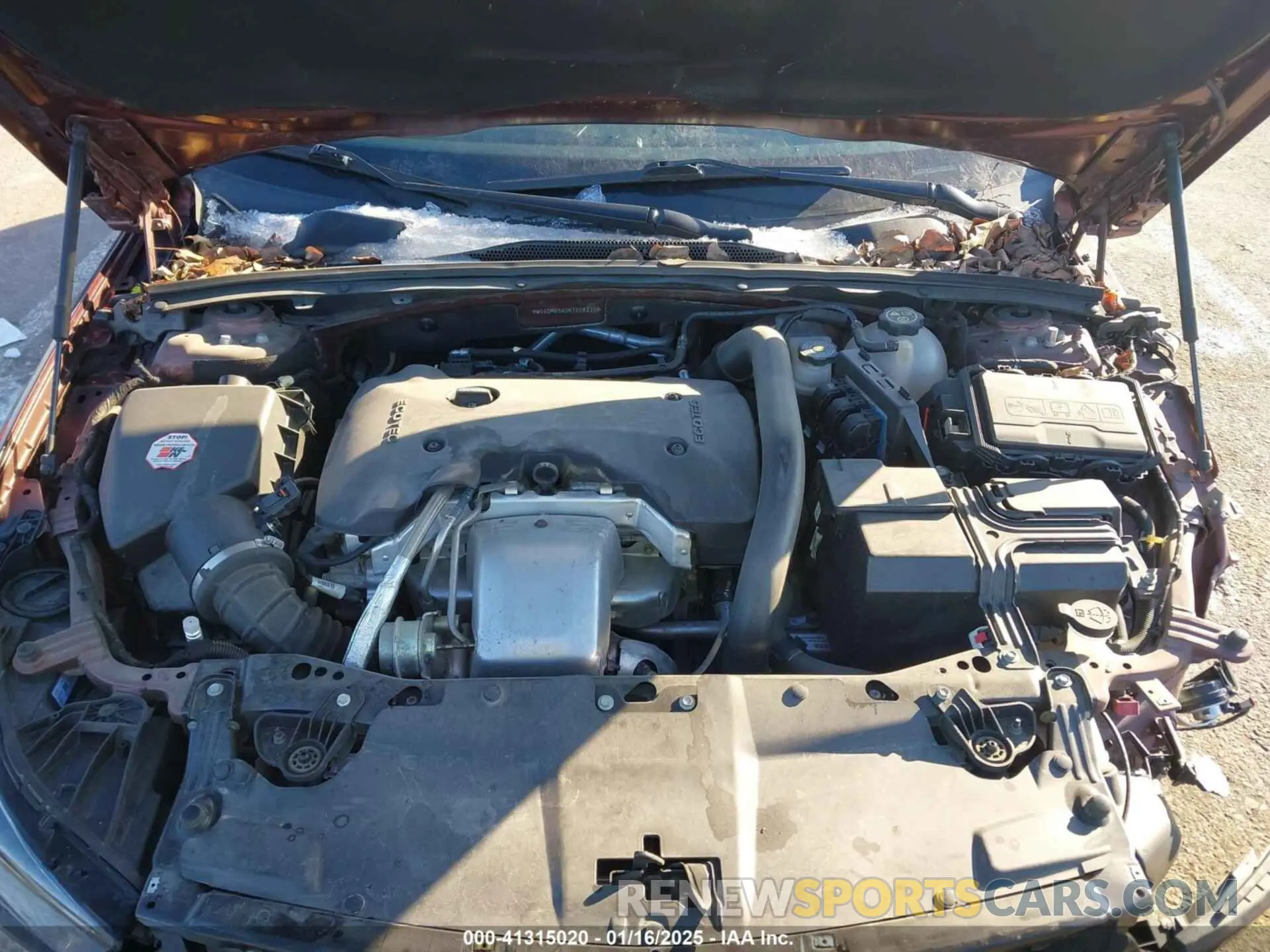 10 Photograph of a damaged car W04GM6SX0K1008235 BUICK REGAL SPORTBACK 2019