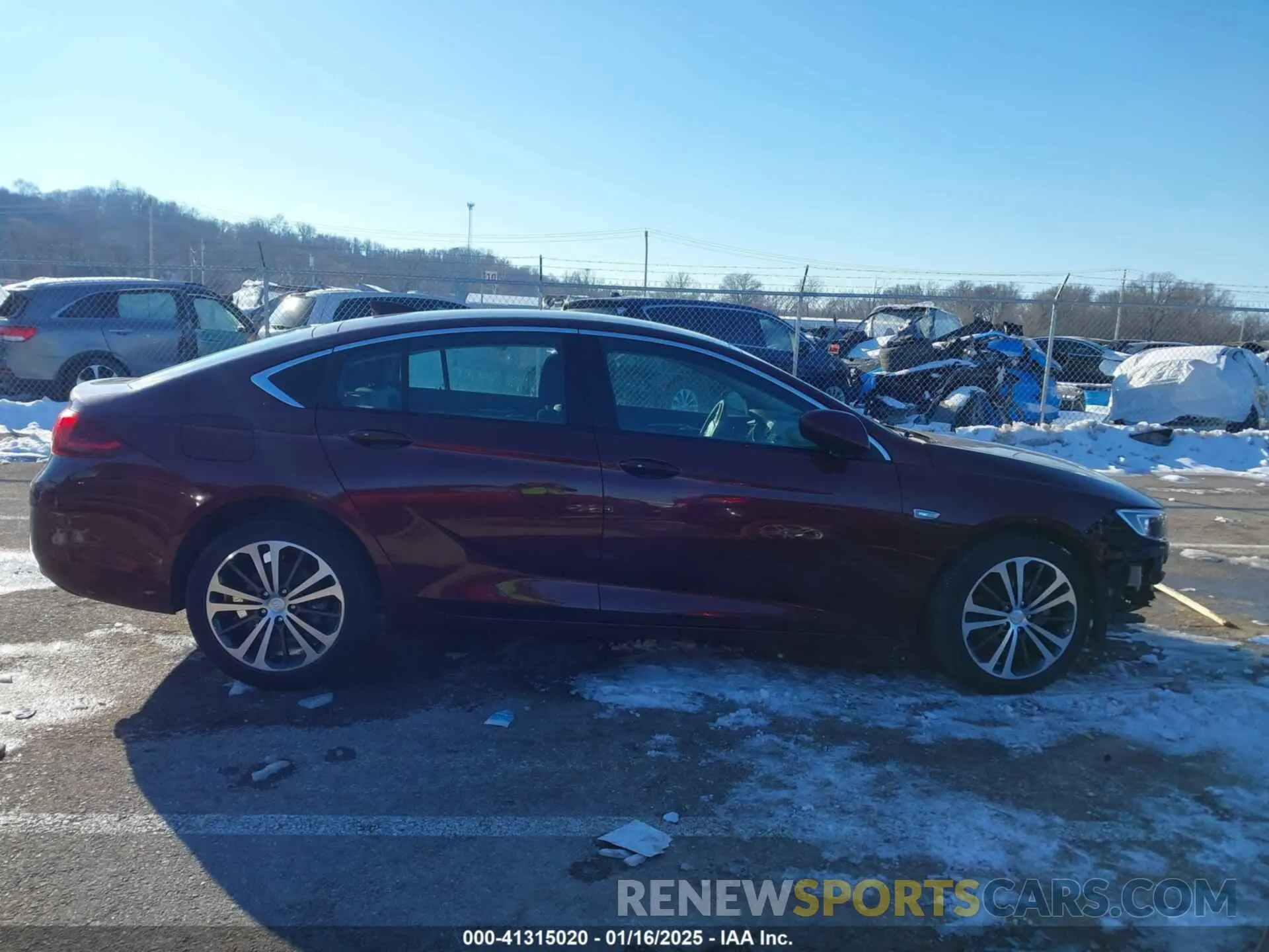 14 Photograph of a damaged car W04GM6SX0K1008235 BUICK REGAL SPORTBACK 2019