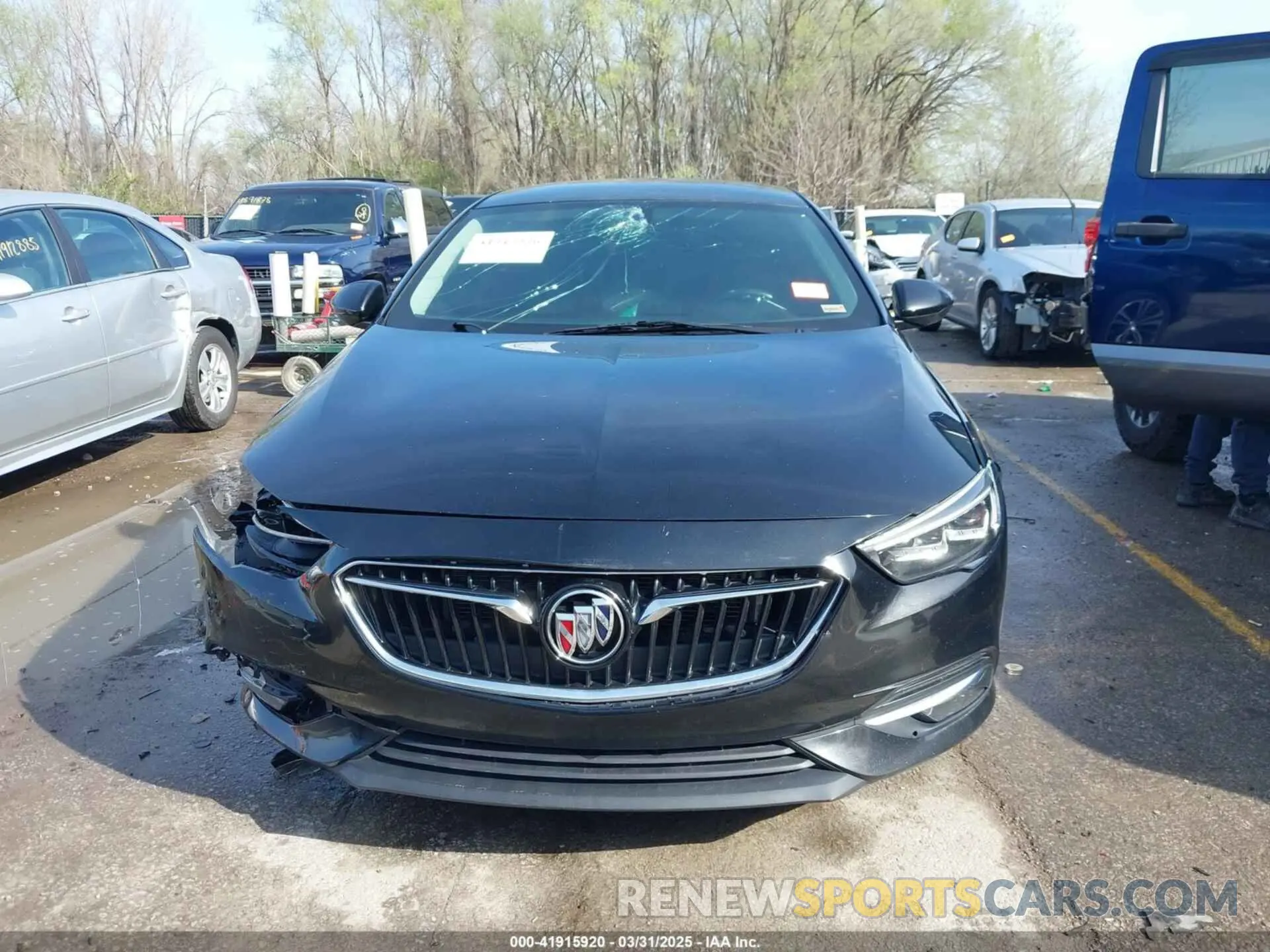 12 Photograph of a damaged car W04GR6SXXK1004632 BUICK REGAL SPORTBACK 2019