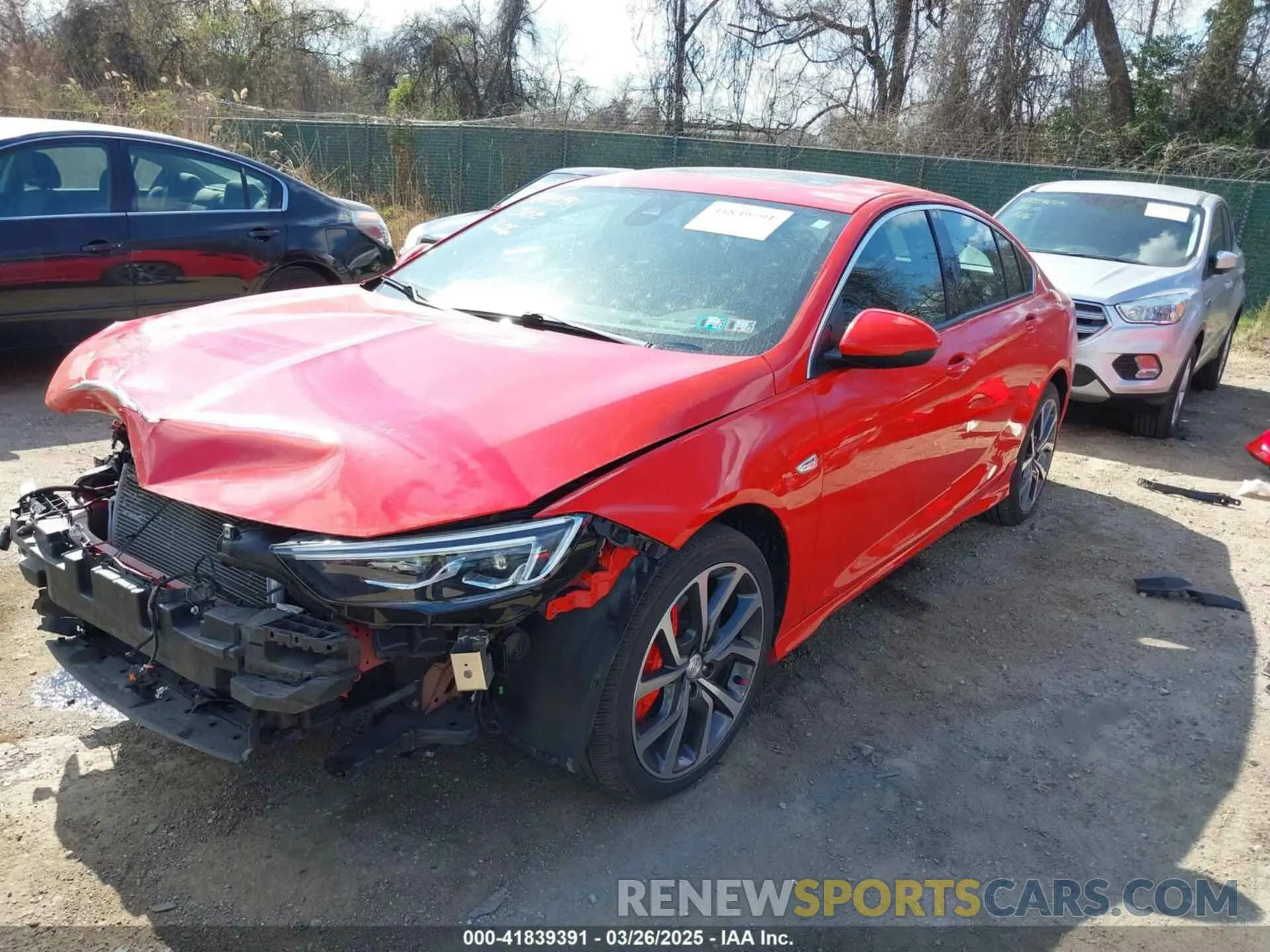 2 Photograph of a damaged car W04GS6SS9L1016071 BUICK REGAL SPORTBACK 2020
