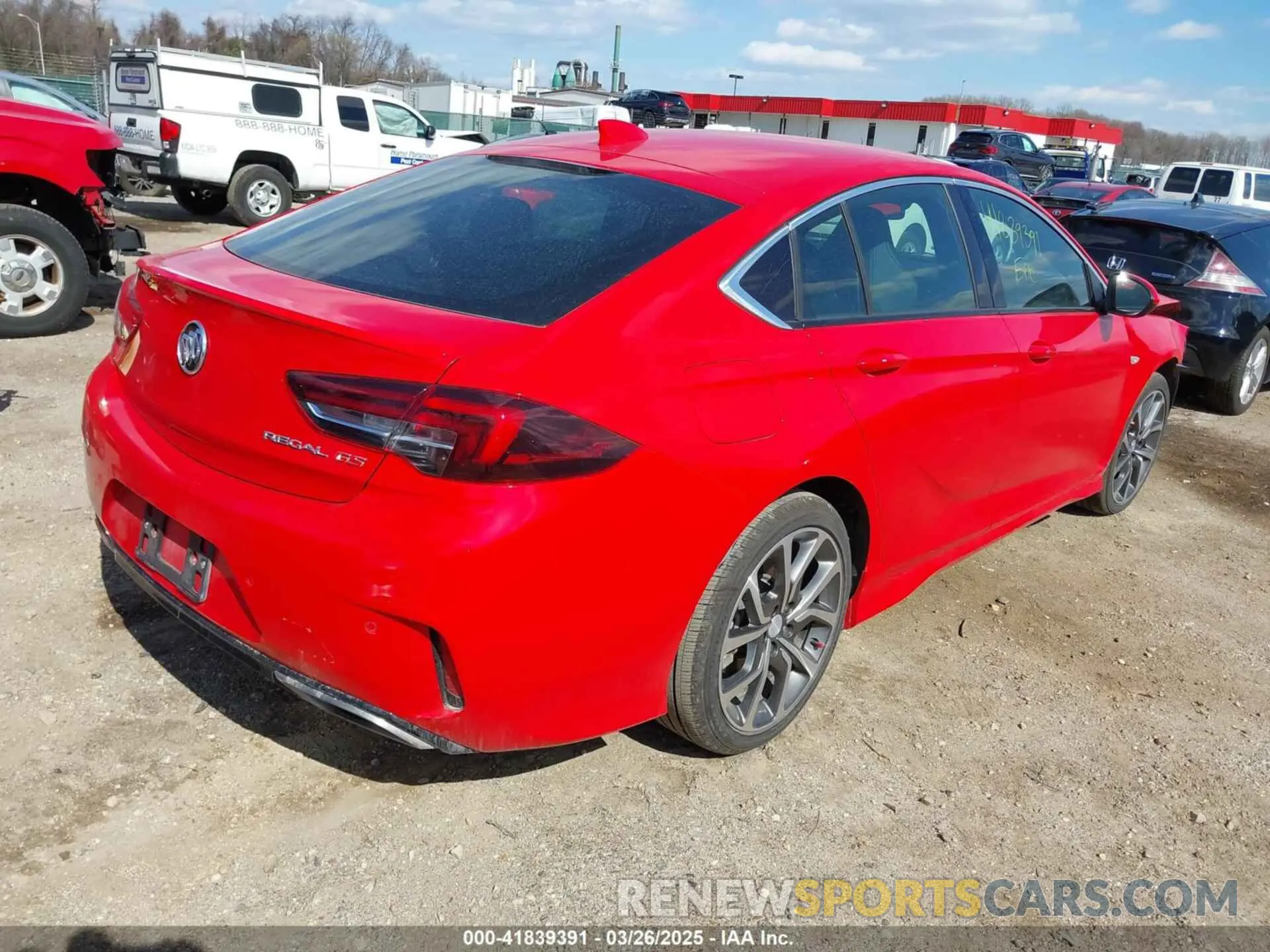 4 Photograph of a damaged car W04GS6SS9L1016071 BUICK REGAL SPORTBACK 2020