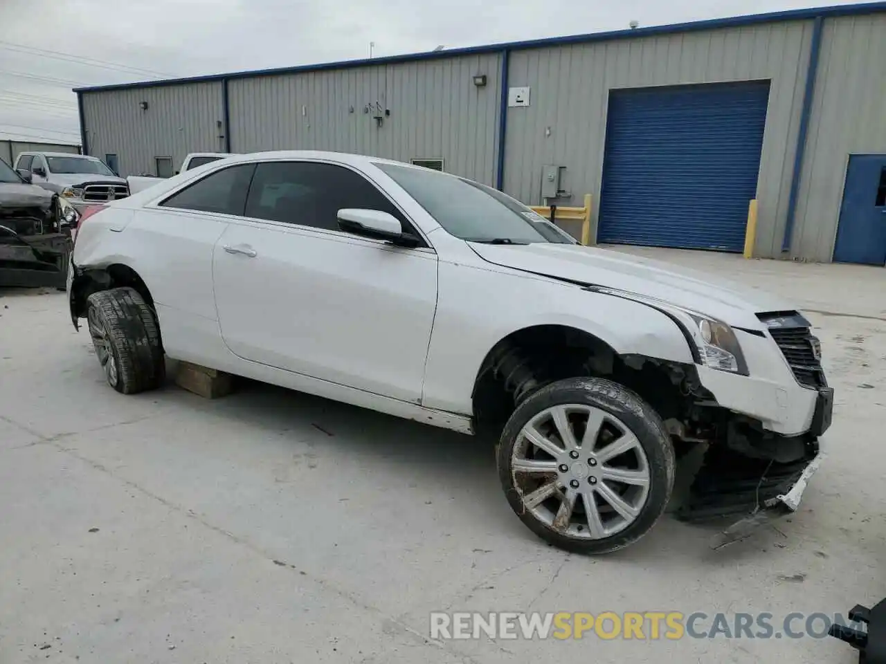 4 Photograph of a damaged car 1G6AA1RX2K0105720 CADILLAC ATS 2019